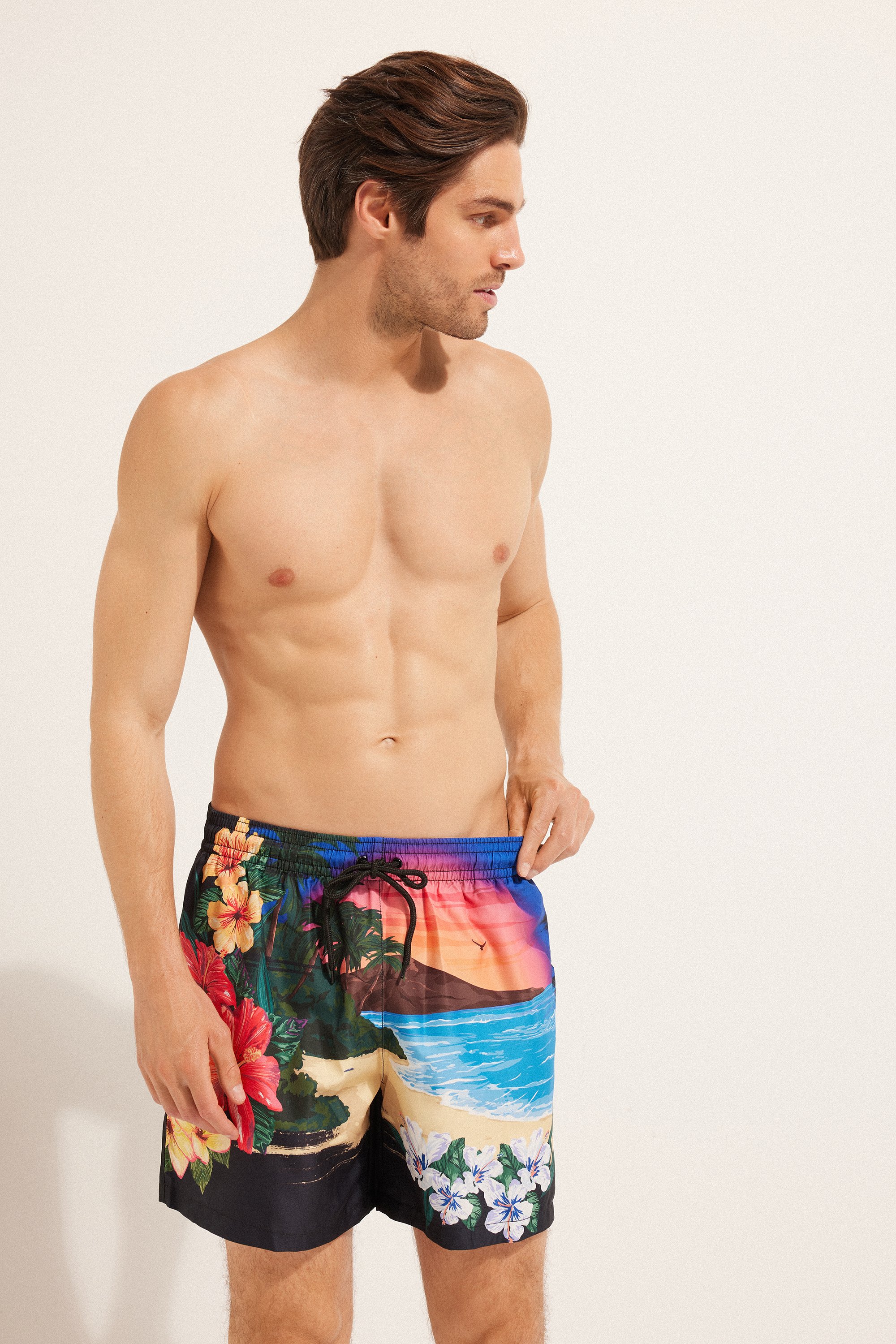 Printed Swimming Shorts