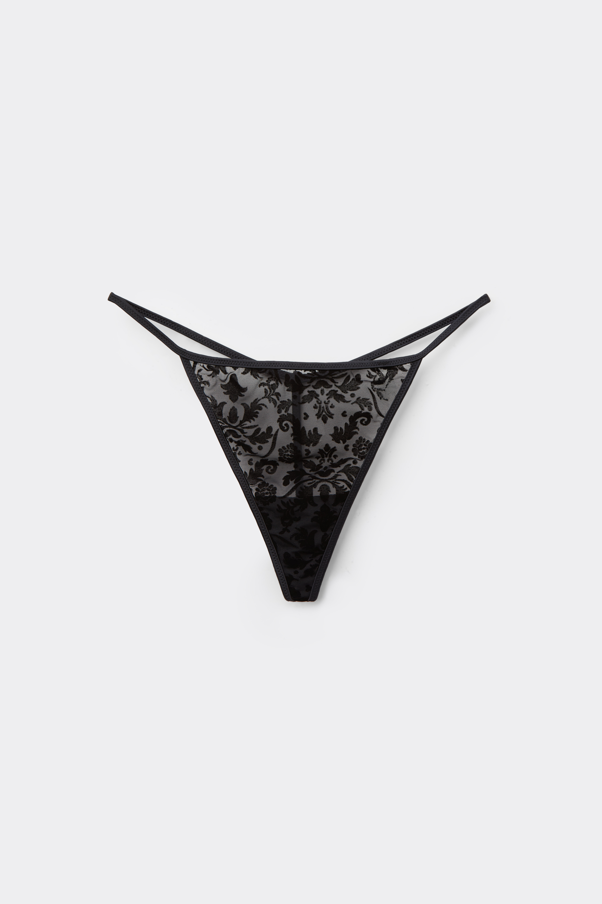 Velvet Noir String Thong