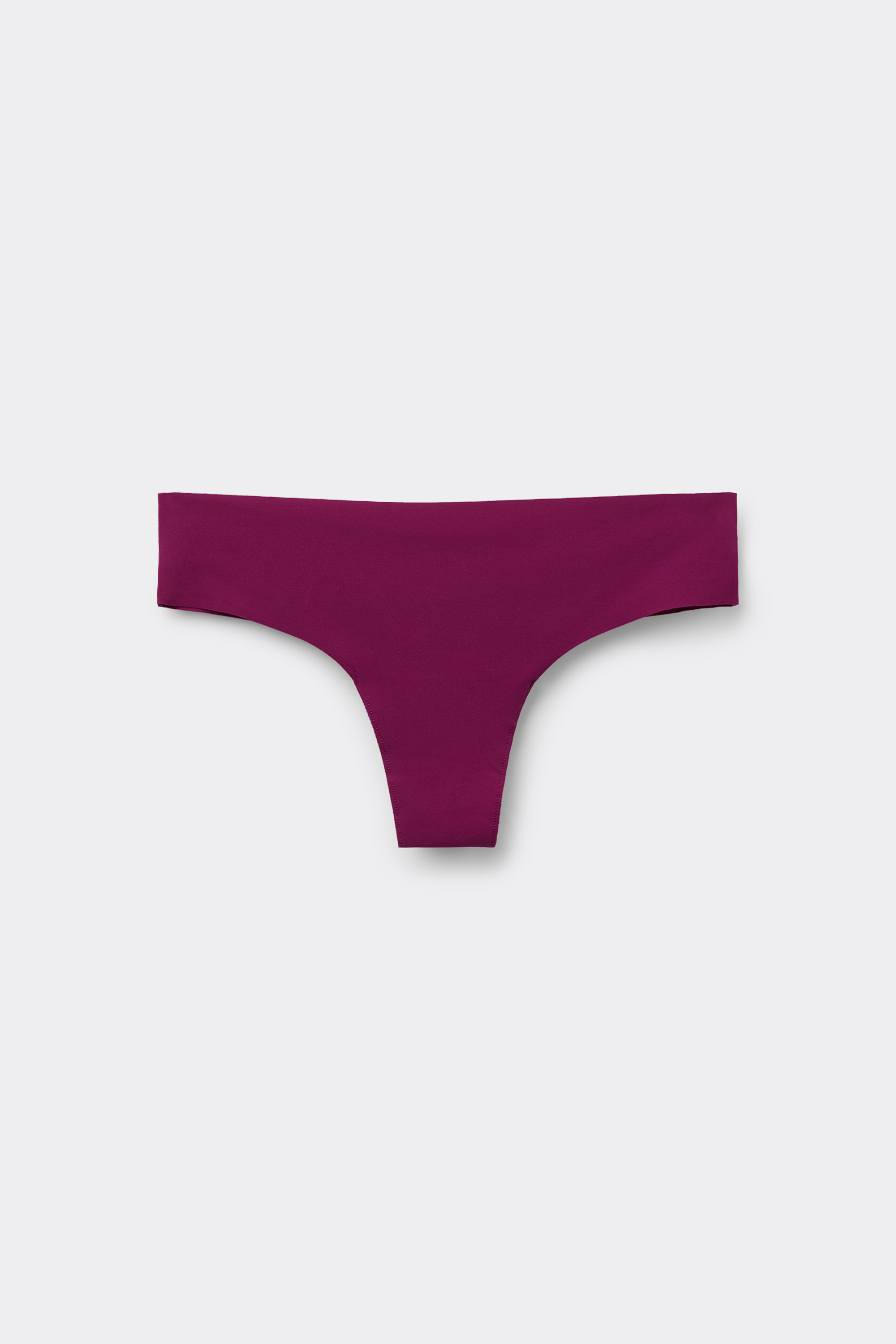 Raw-Cut Recycled Microfiber Brazilian Panties