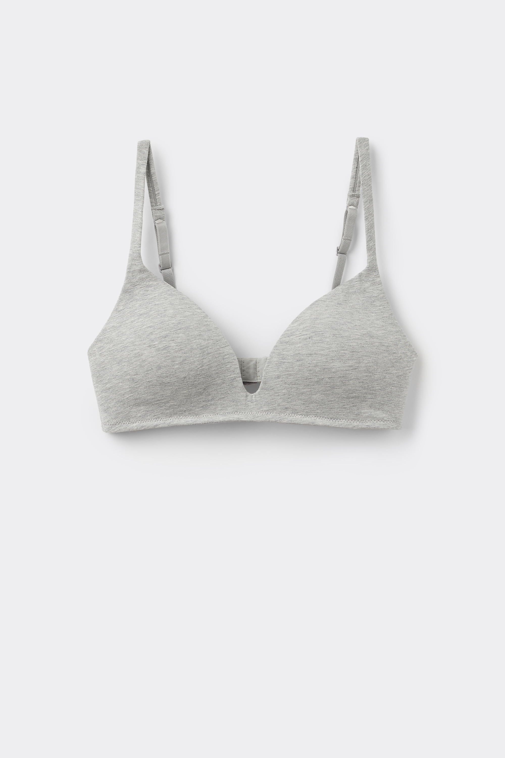 London Lightly Padded Organic Cotton Triangle Bra