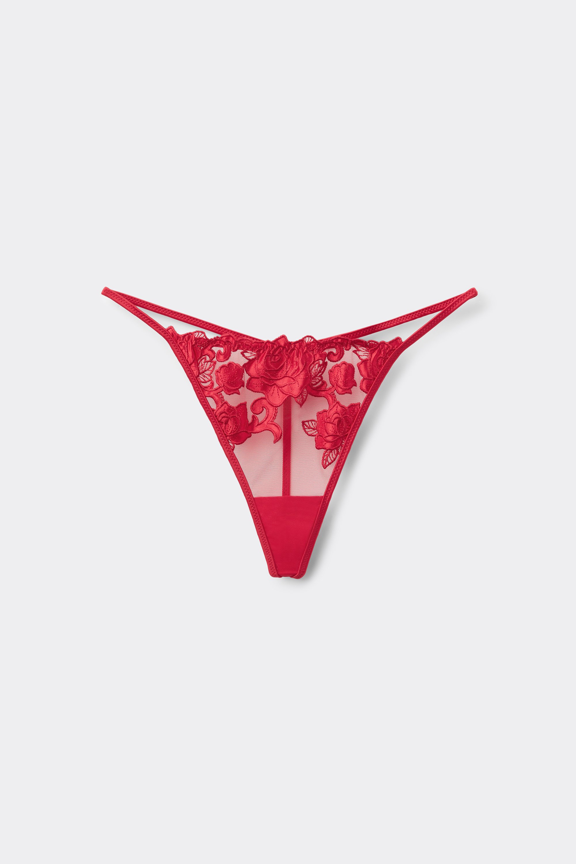 Rose Wonder Red String Thong