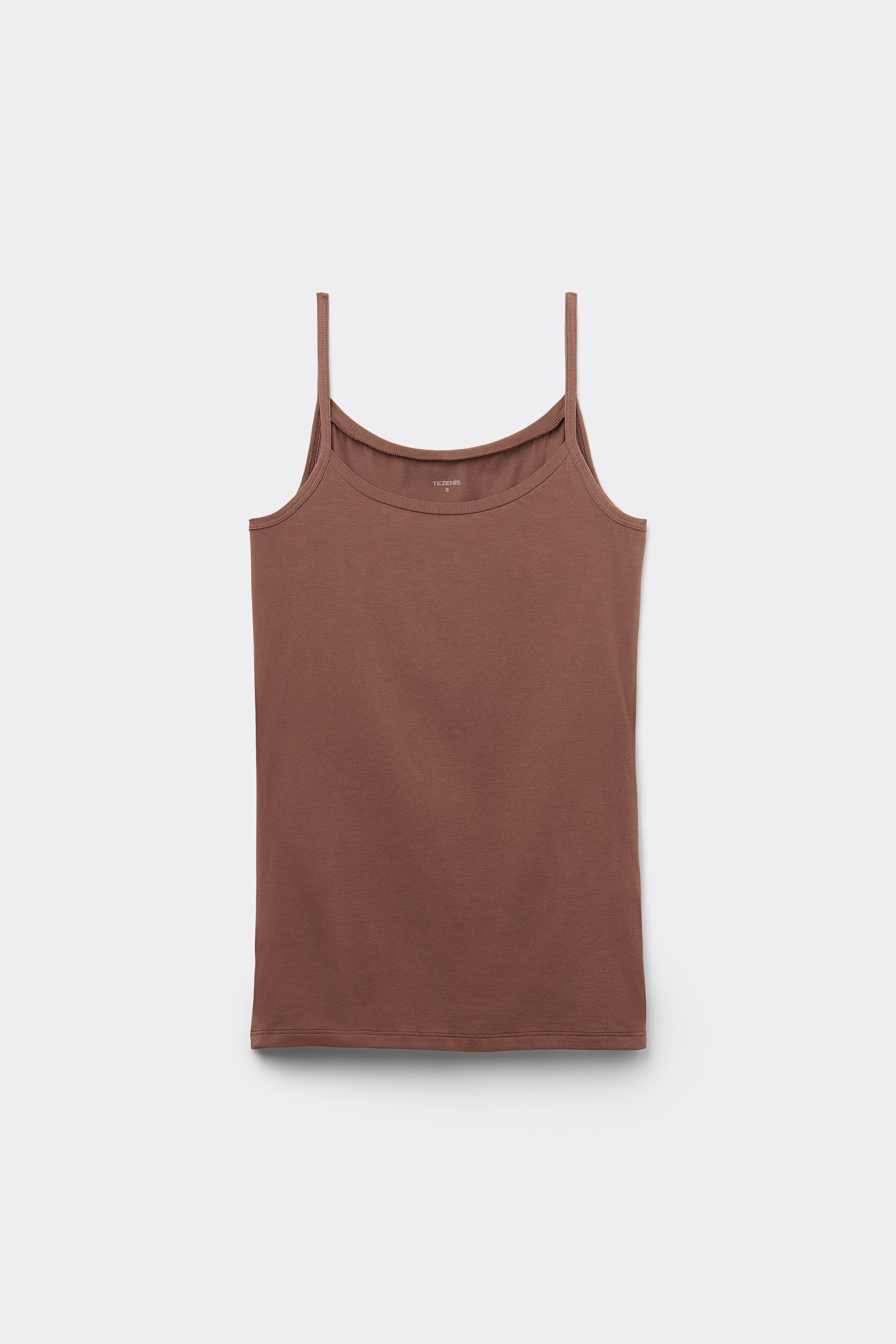 Scoop Neck Stretch Organic Cotton Camisole