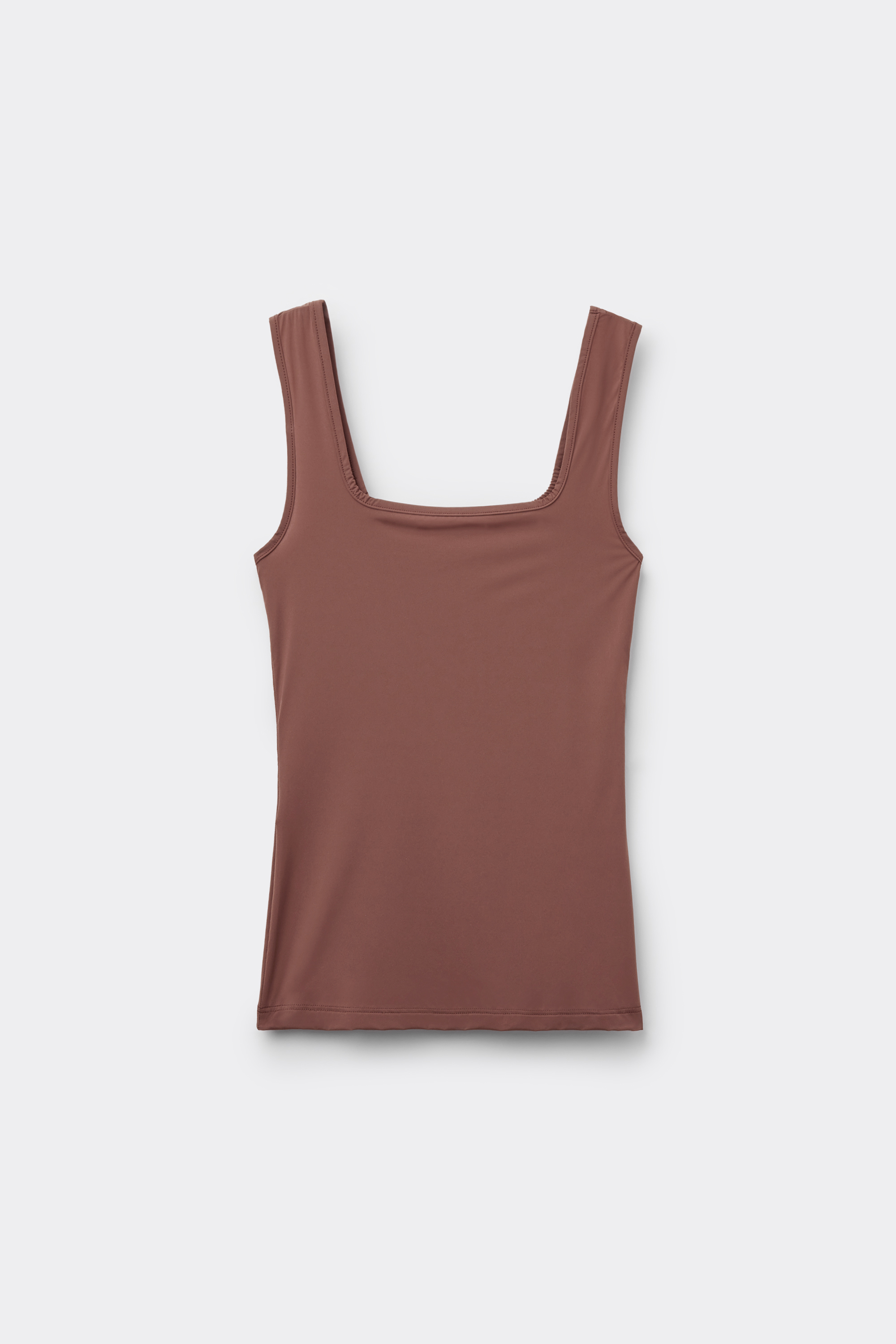 Microfibre Camisole with Wide Shoulder Straps