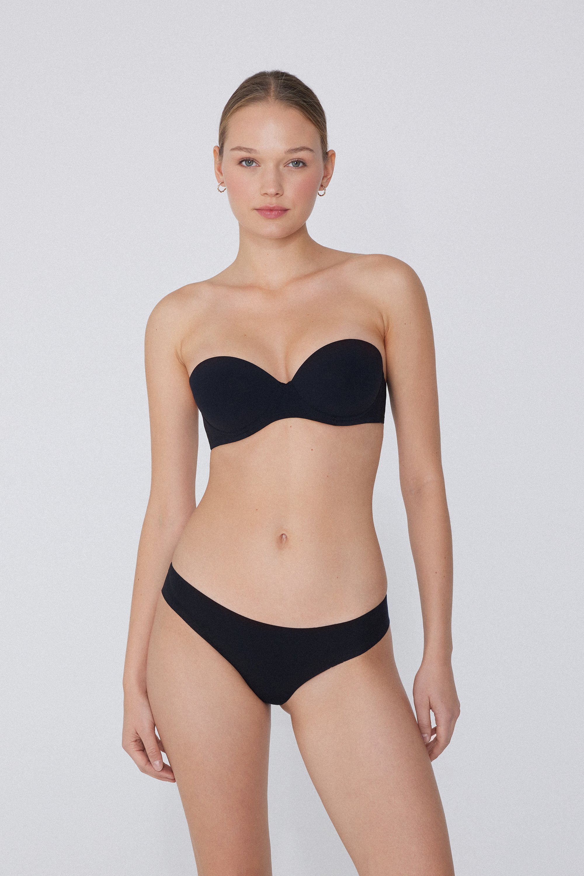 Madrid Ultra-Padded Recycled Microfiber Bandeau Bra