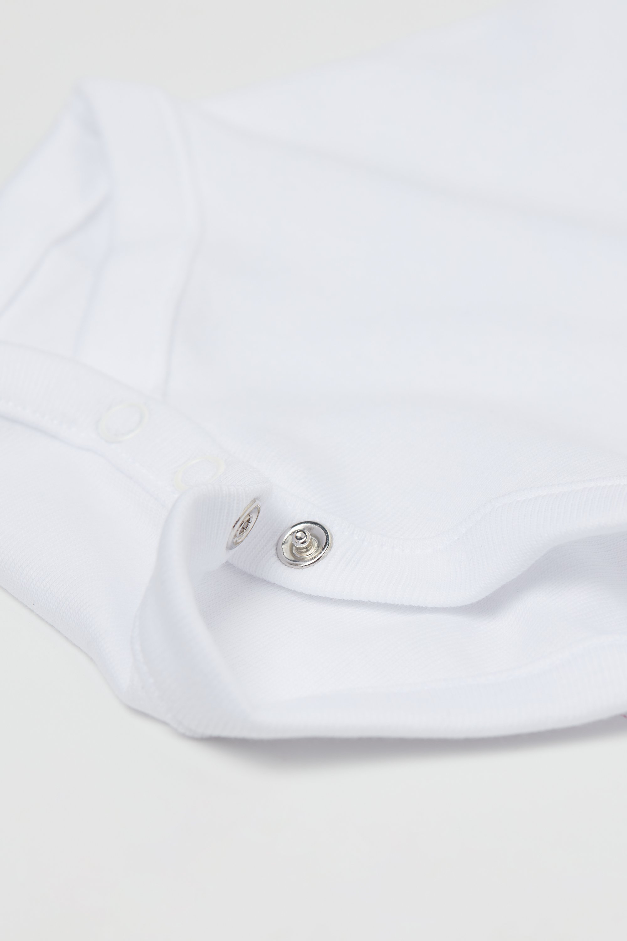 Body Neonato Spalla Larga in 100% Cotone Tinta Unita