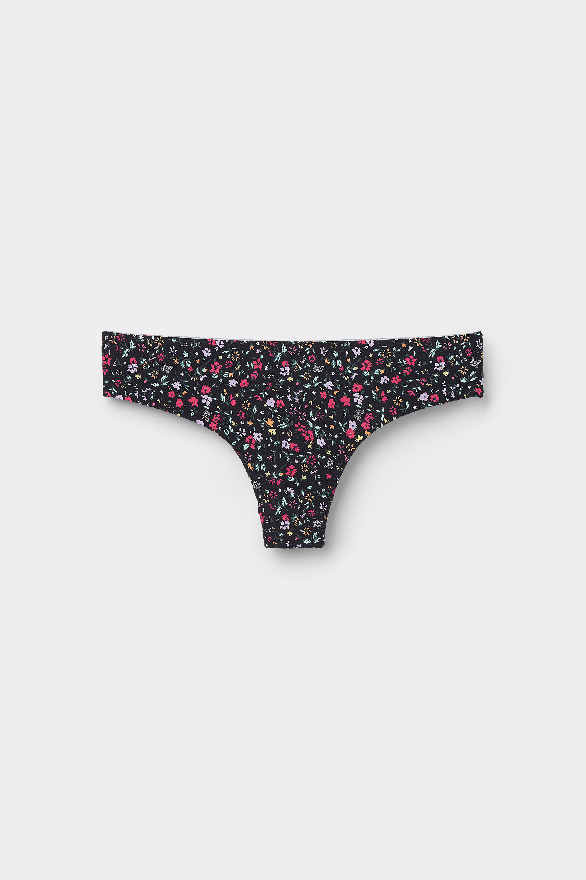 Laser-Cut Printed Microfibre Brazilian Briefs