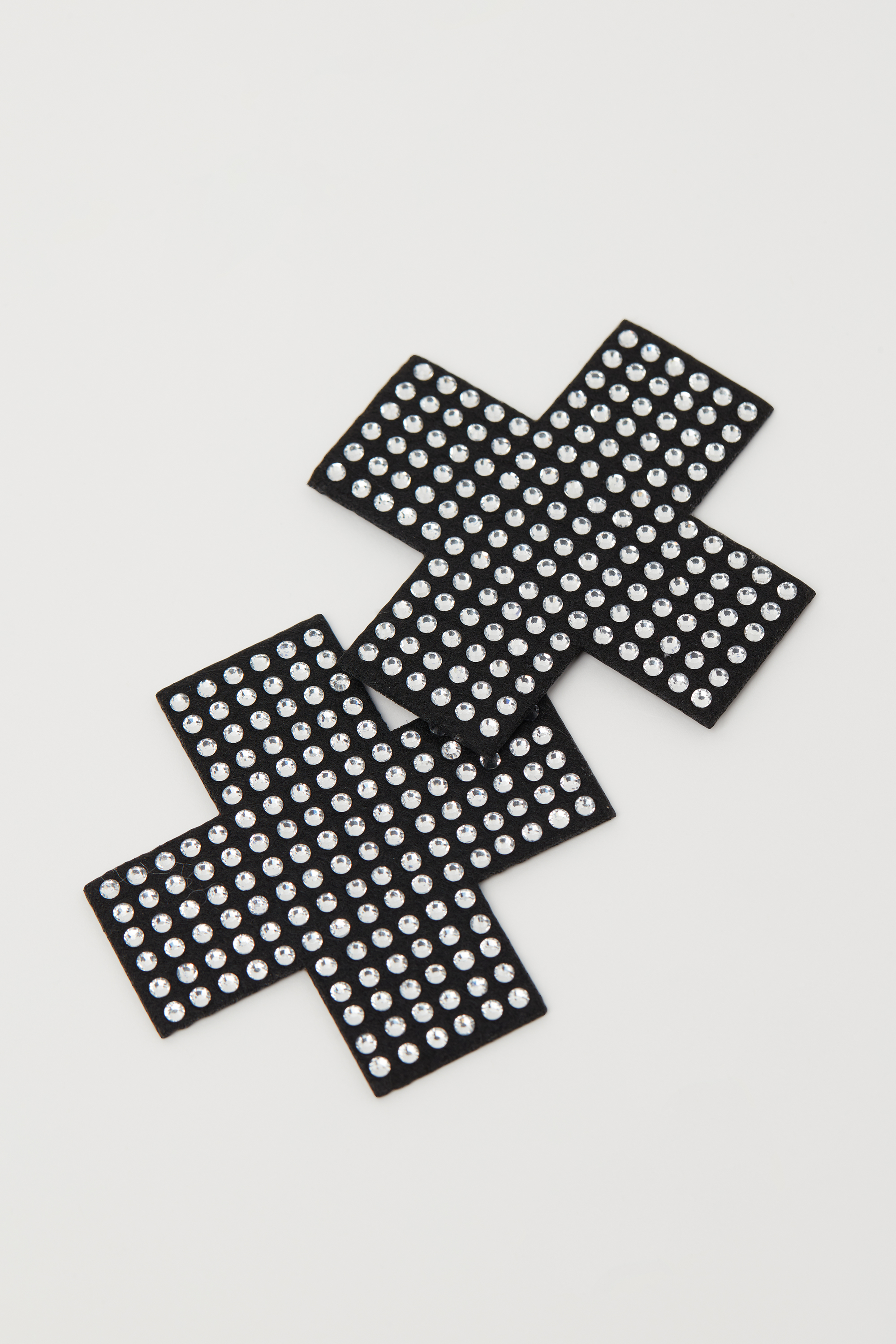 Rhinestone Cross Nipple Covers