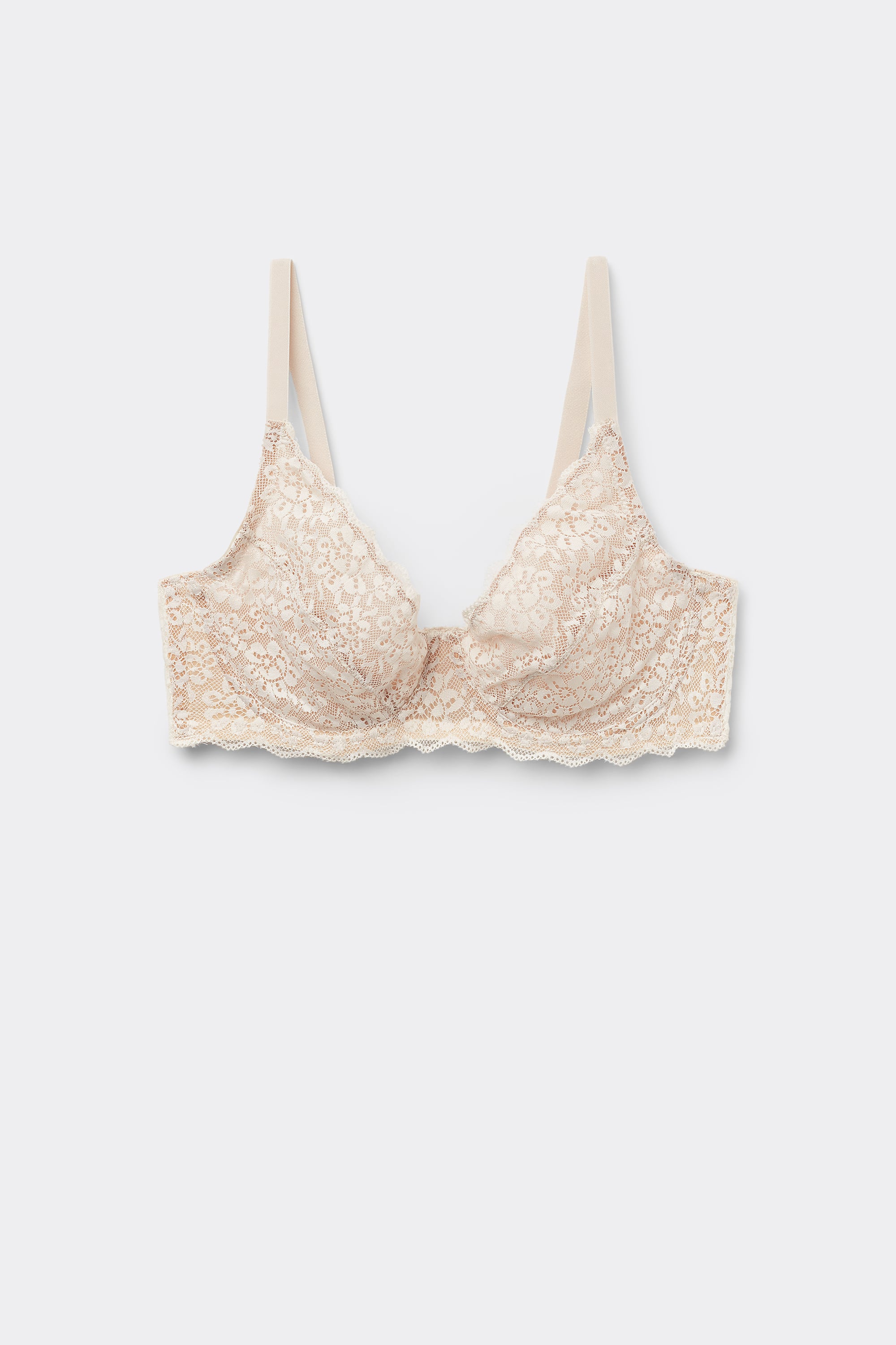 Paris Recycled Lace Unpadded Balconette Bra