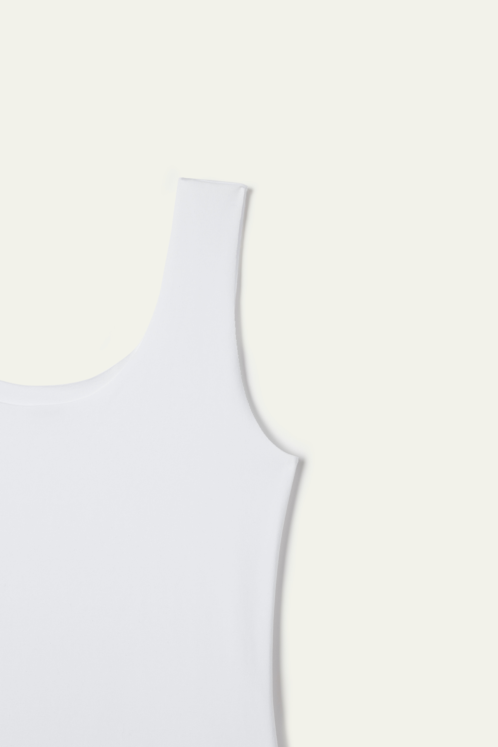 Laser-Cut Organic Cotton Tank Top