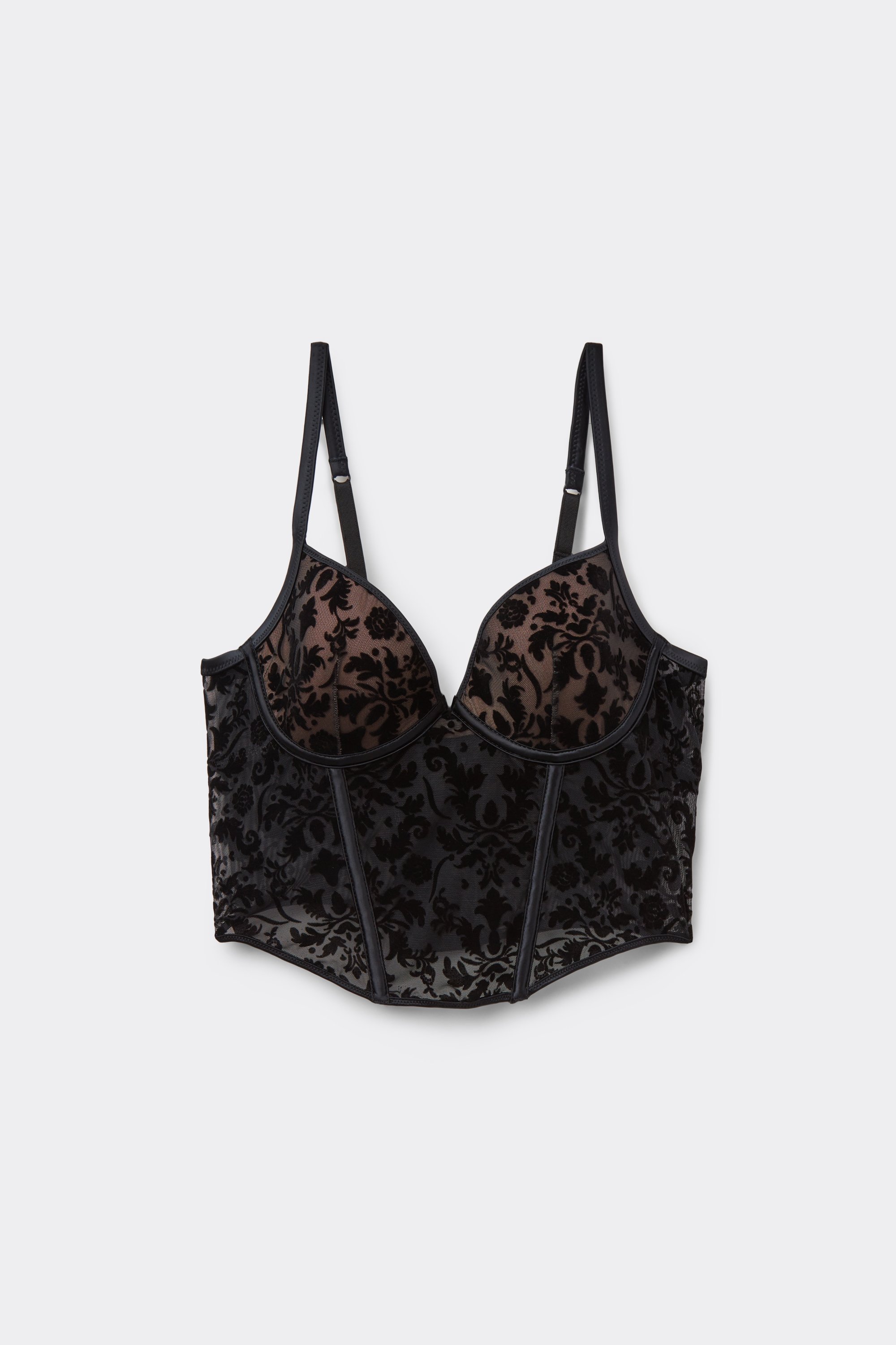 &Sigma;&omicron;&upsilon;&tau;&iota;έ&nu; Bra Top Velvet Noir