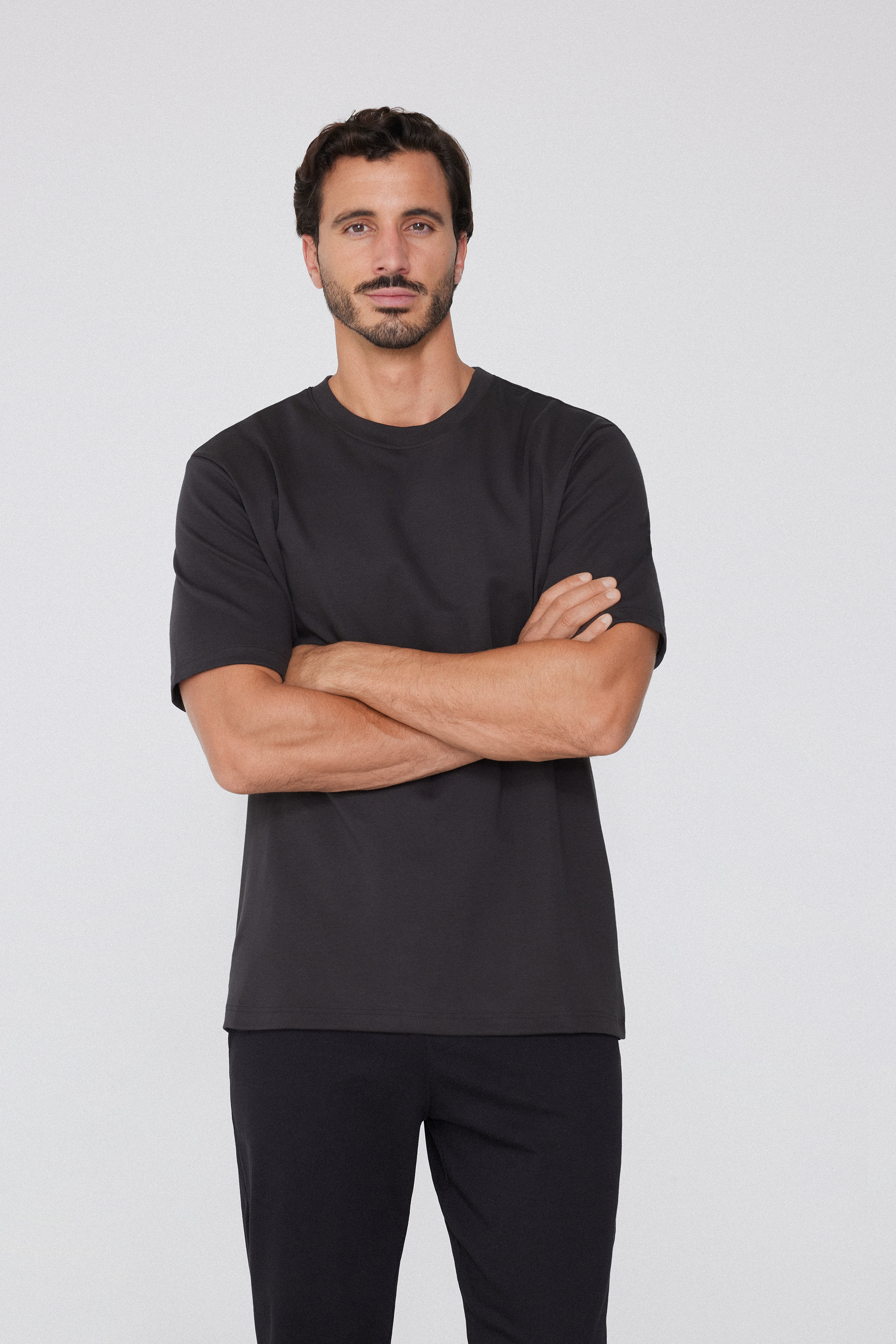 100% Heavy Cotton Crew-Neck T-Shirt