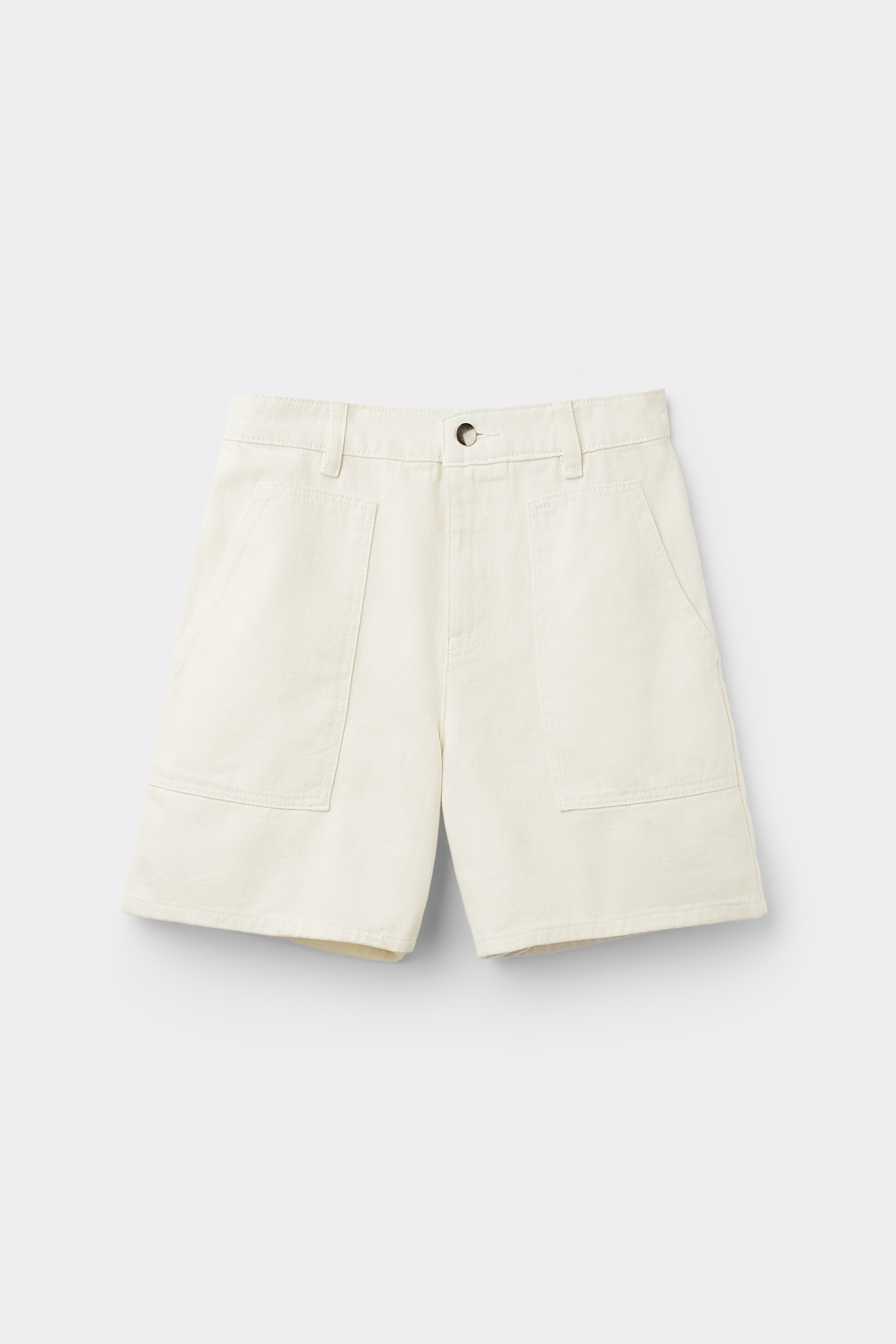 Denim Shorts with Pockets