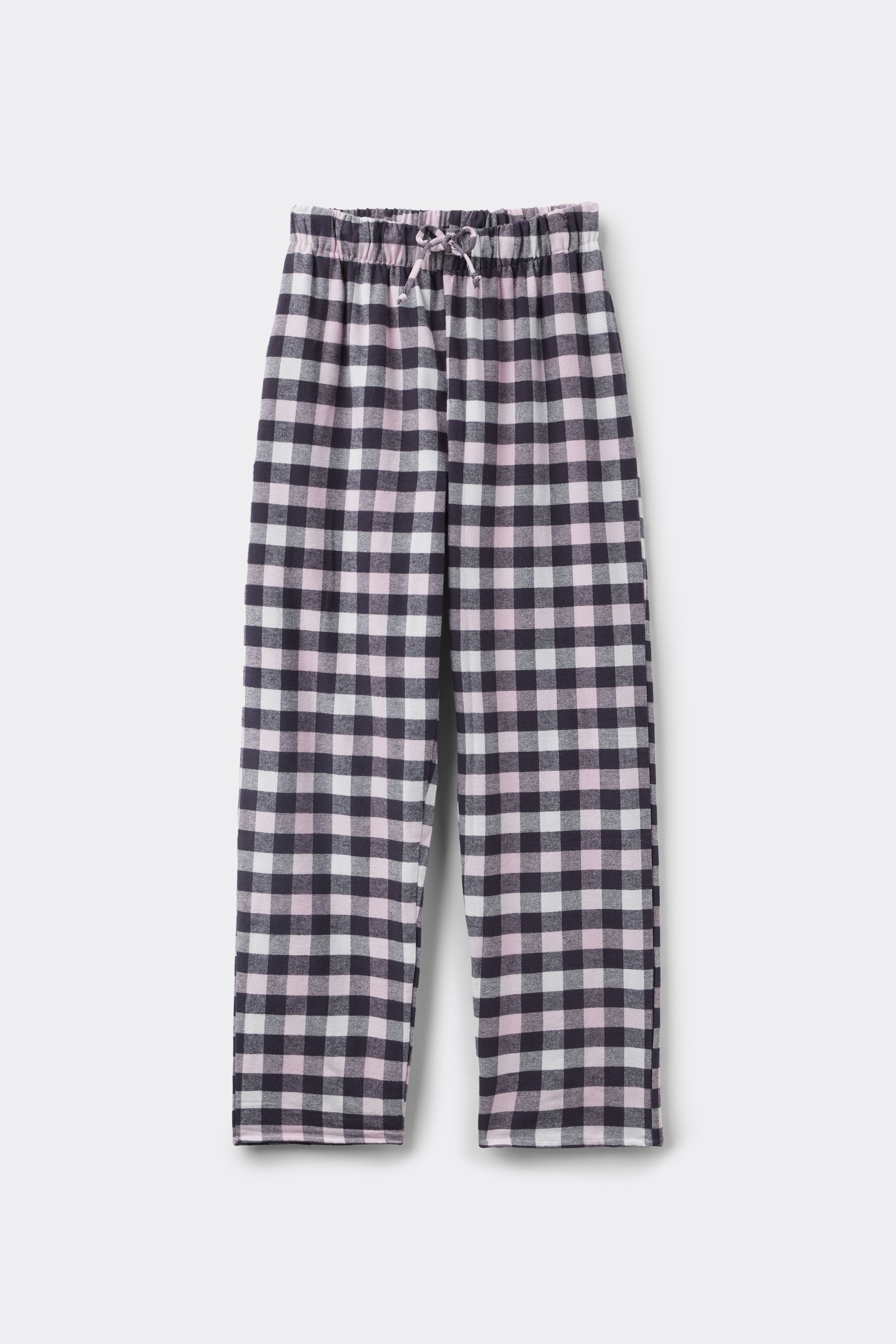 Штани з Принтованої Фланелі