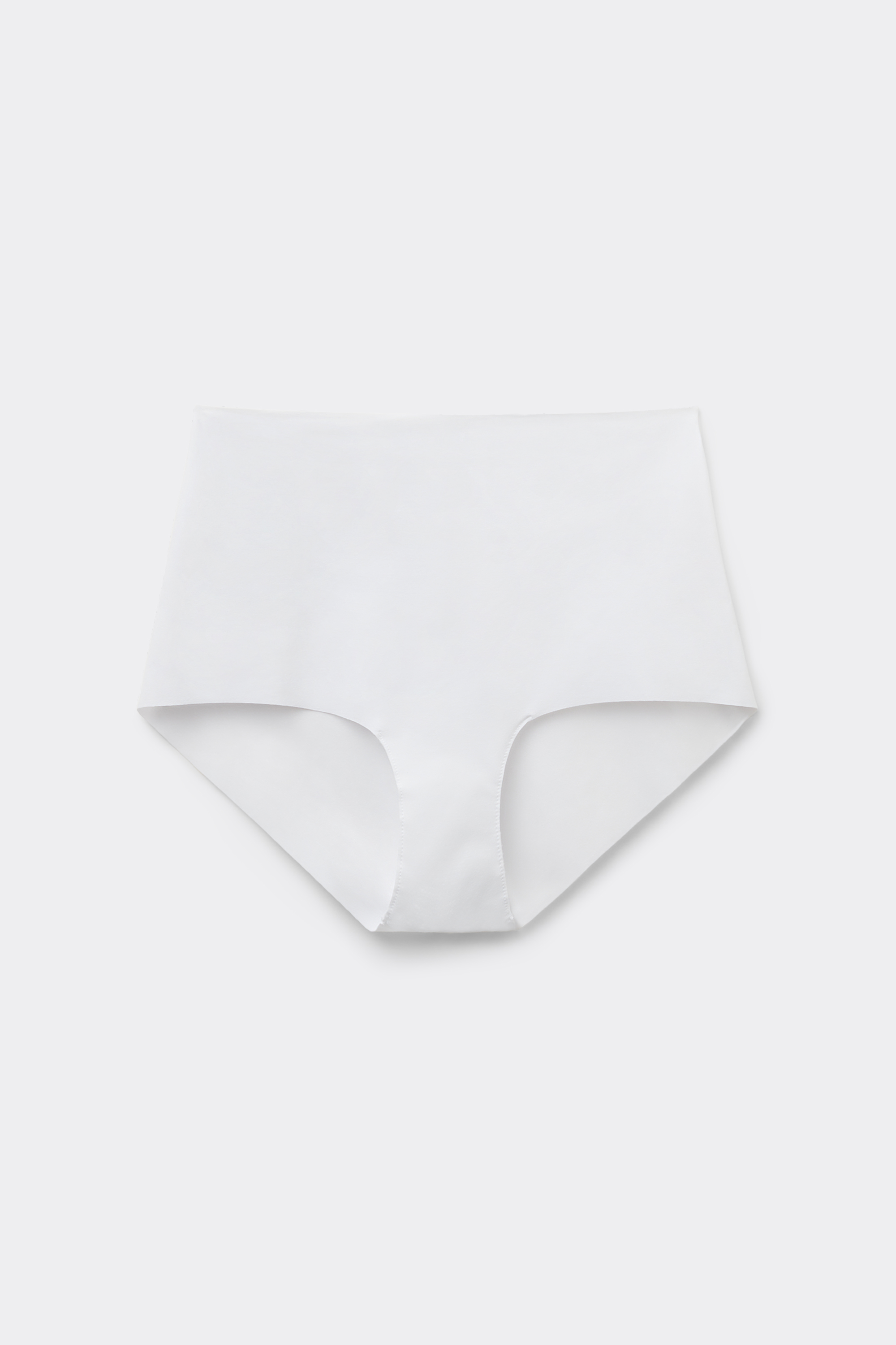 High-Waisted Laser-Cut Microfiber Hipster Panties