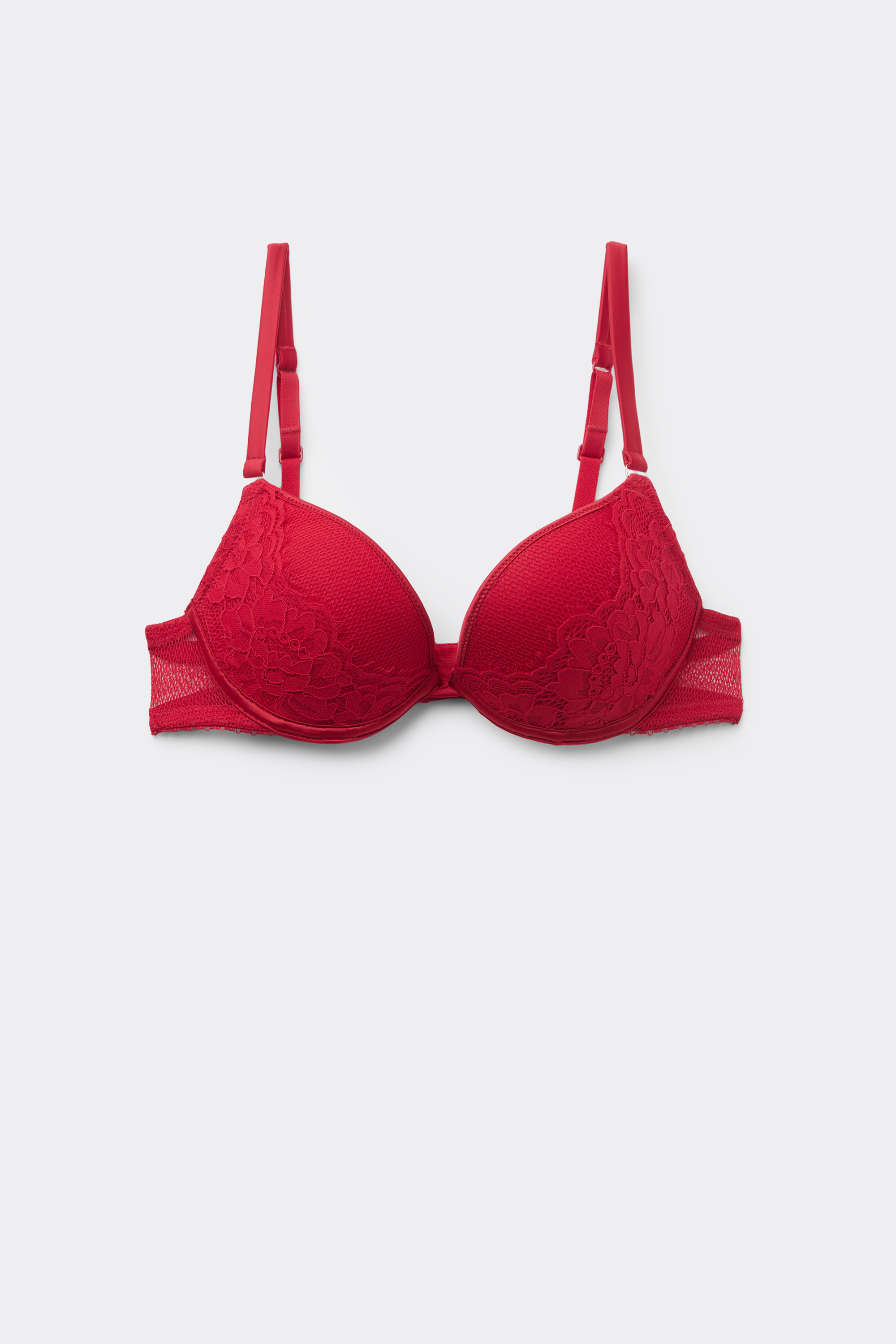 Delicate Net Los Angeles Super Push-Up Bra