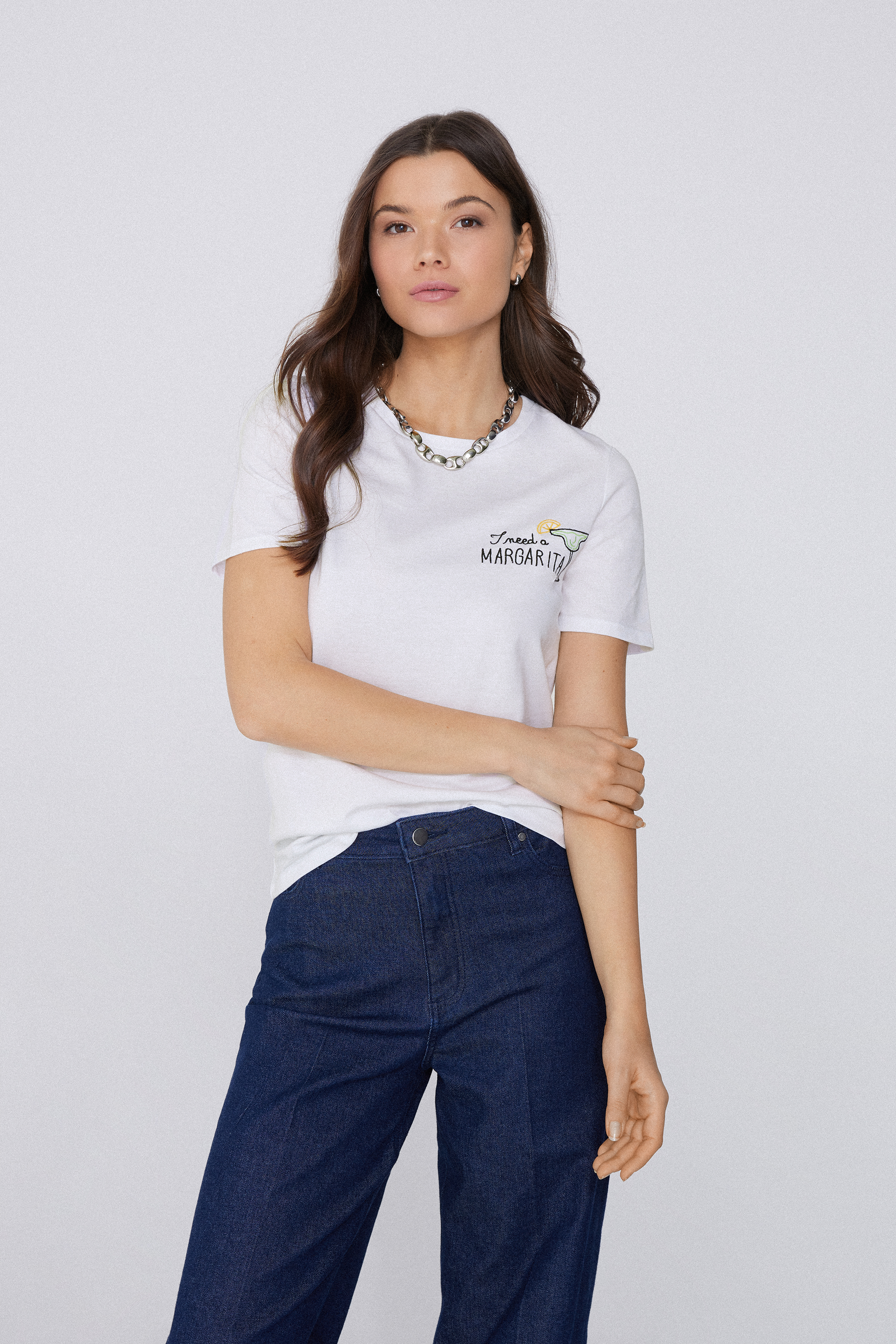 Printed Cotton T-Shirt