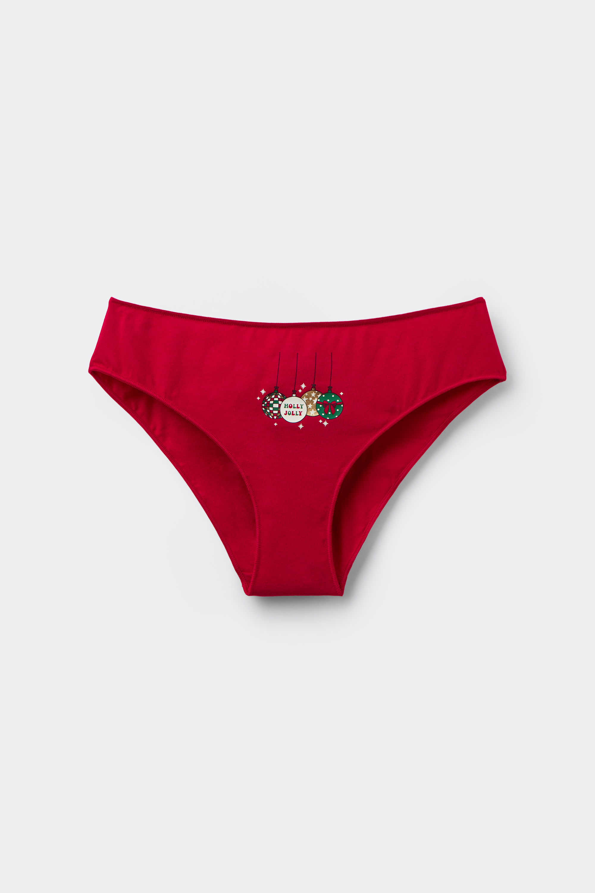 Cotton Panties with Christmas Print