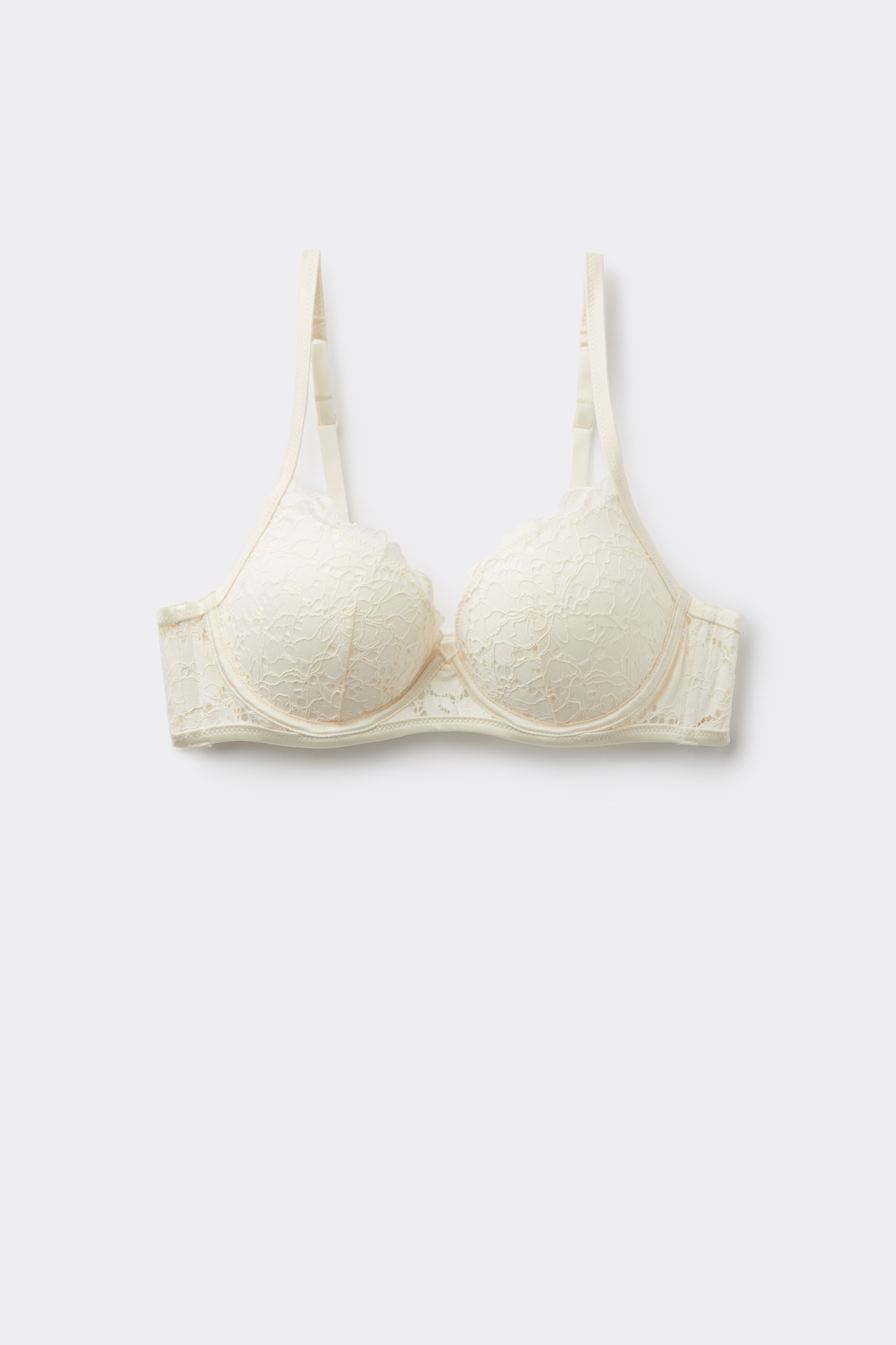 Reggiseno Push-Up Imbottito Berlin Ivory Bloom