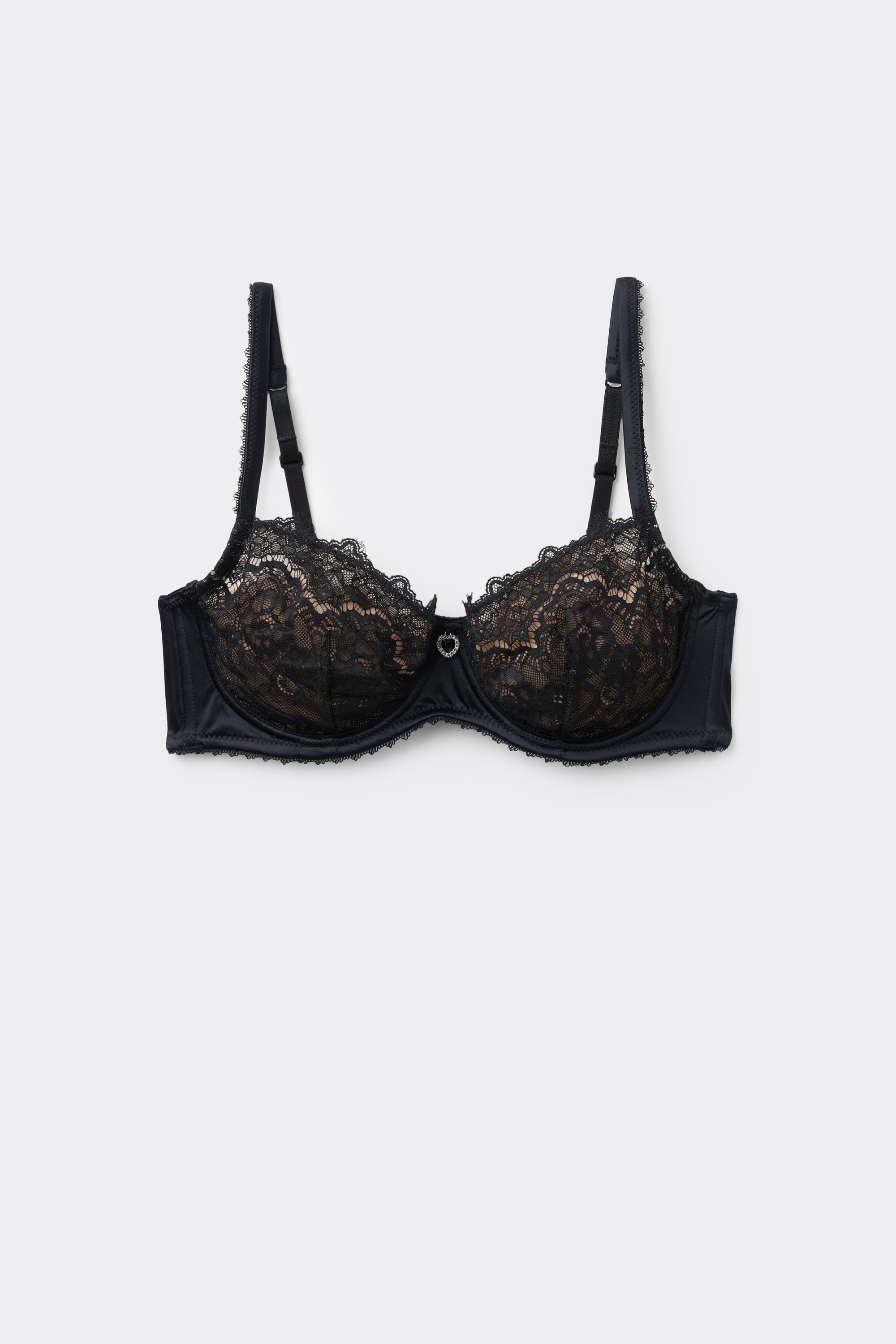 Paris Dark Romance Balconette Bra
