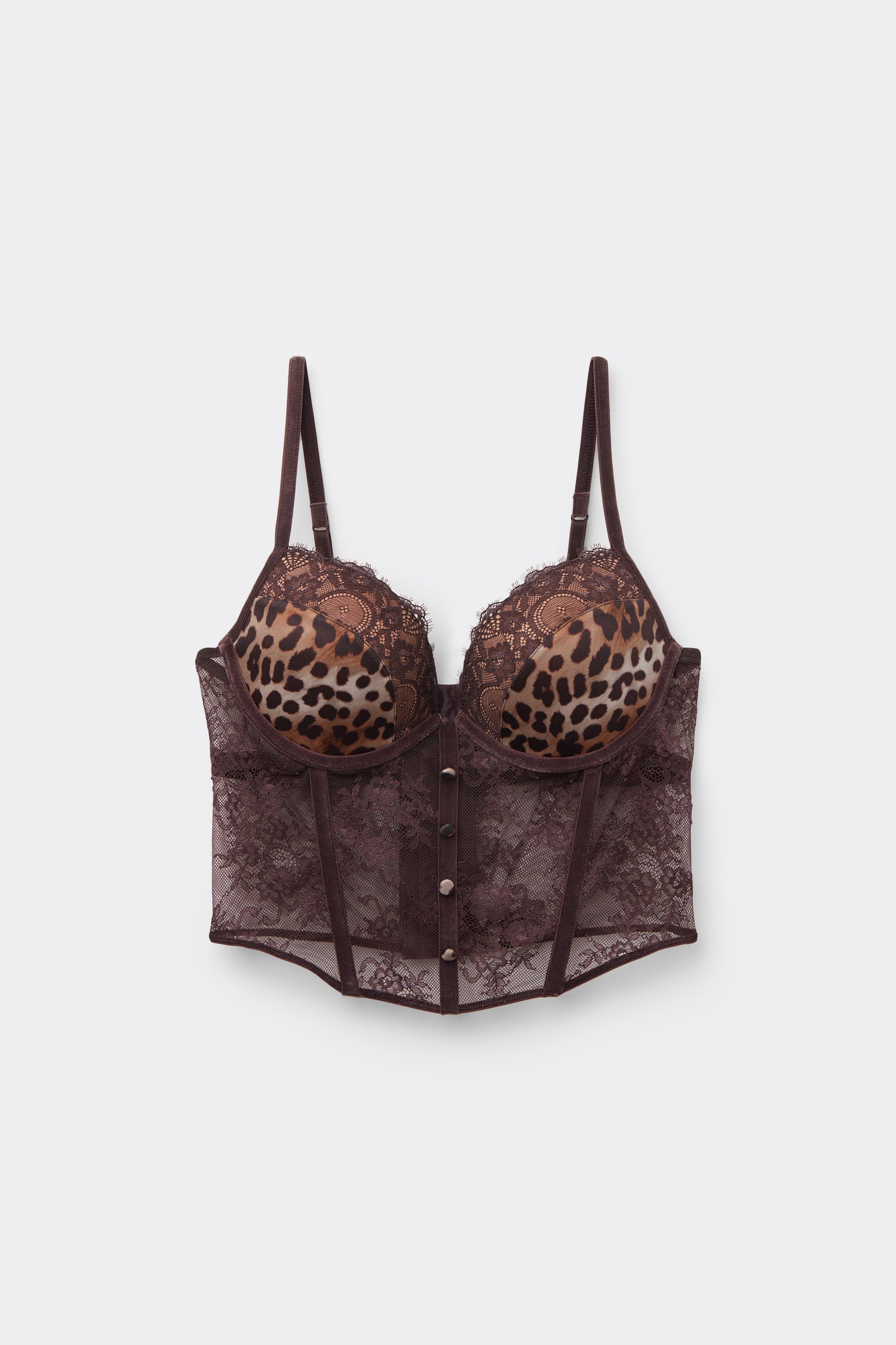 Classy Animal Print Padded Bra Top