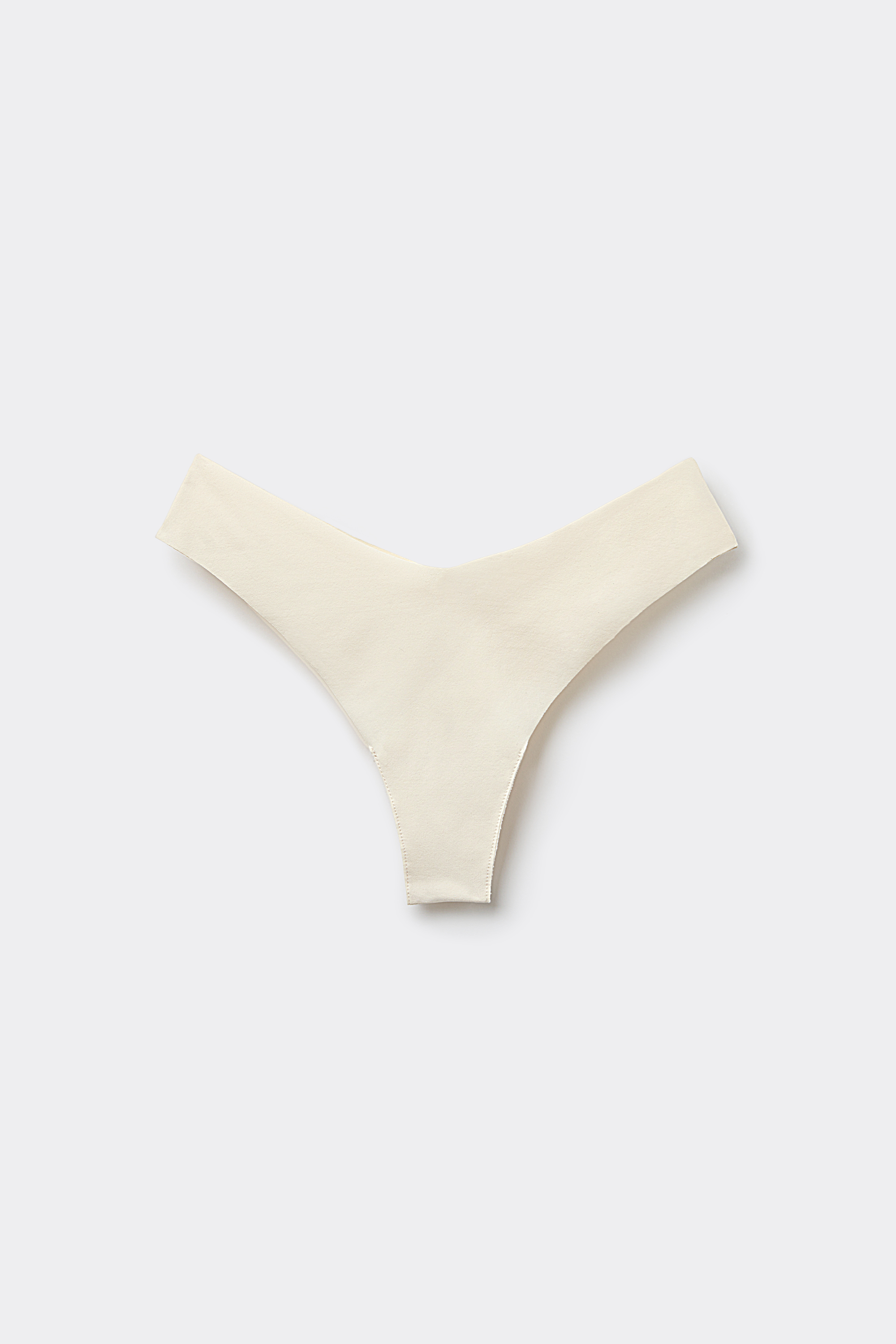 Raw-Cut High-Cut Recycled Microfiber Brazilian Panties