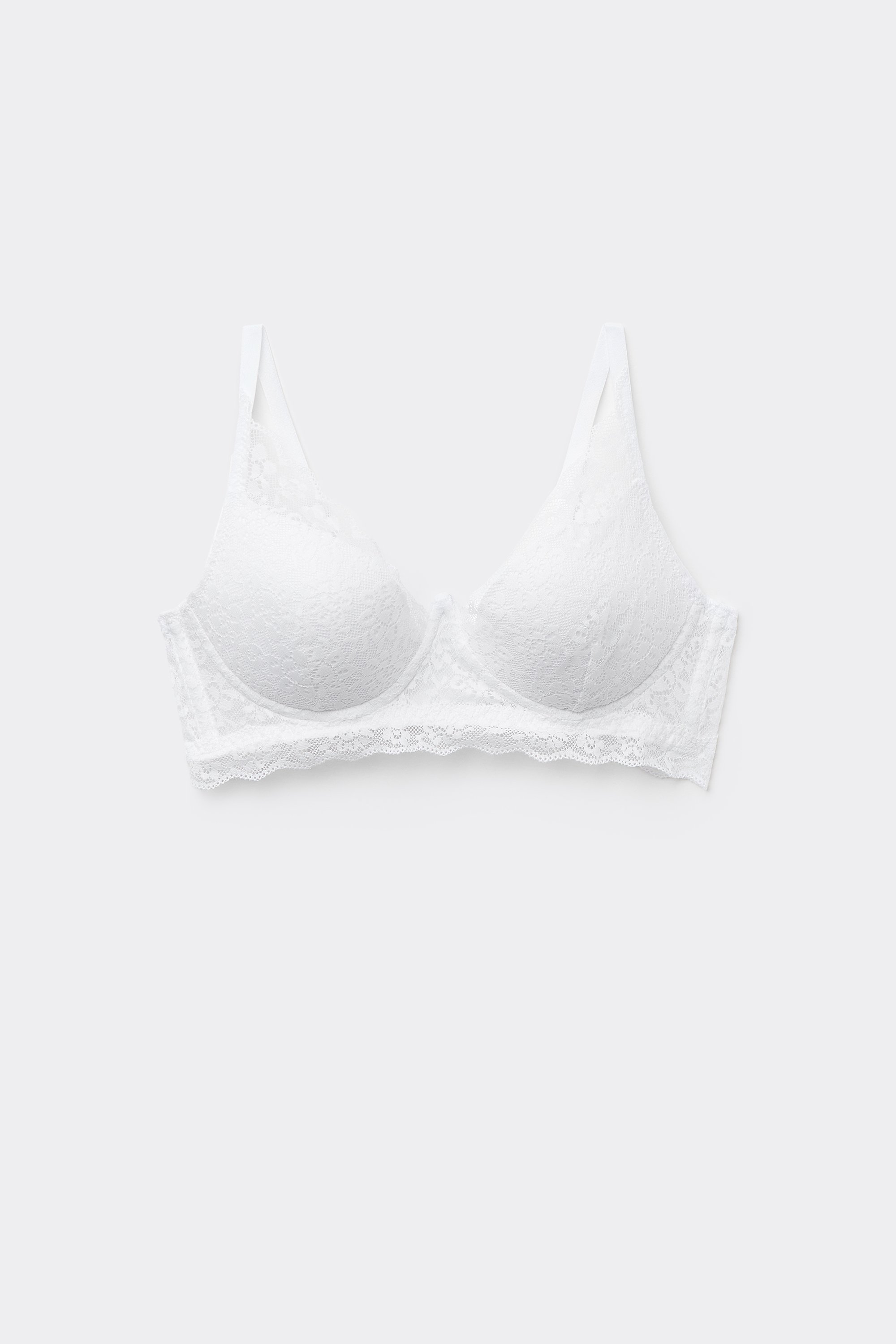 Soutien-gorge Super Push-Up en Dentelle Recycl&eacute;e Malib&ugrave;
