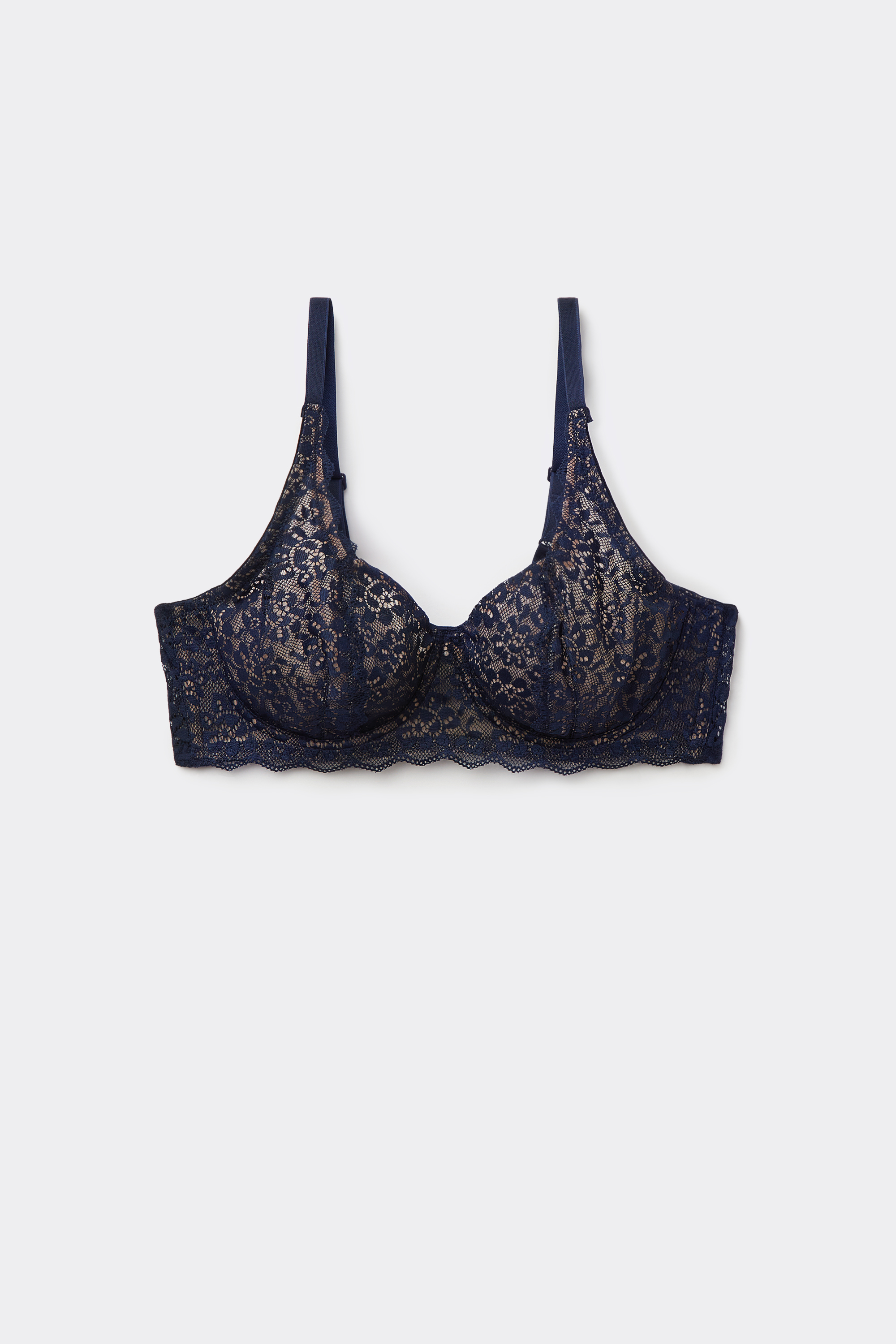 Paris Recycled Lace Unpadded Balconette Bra