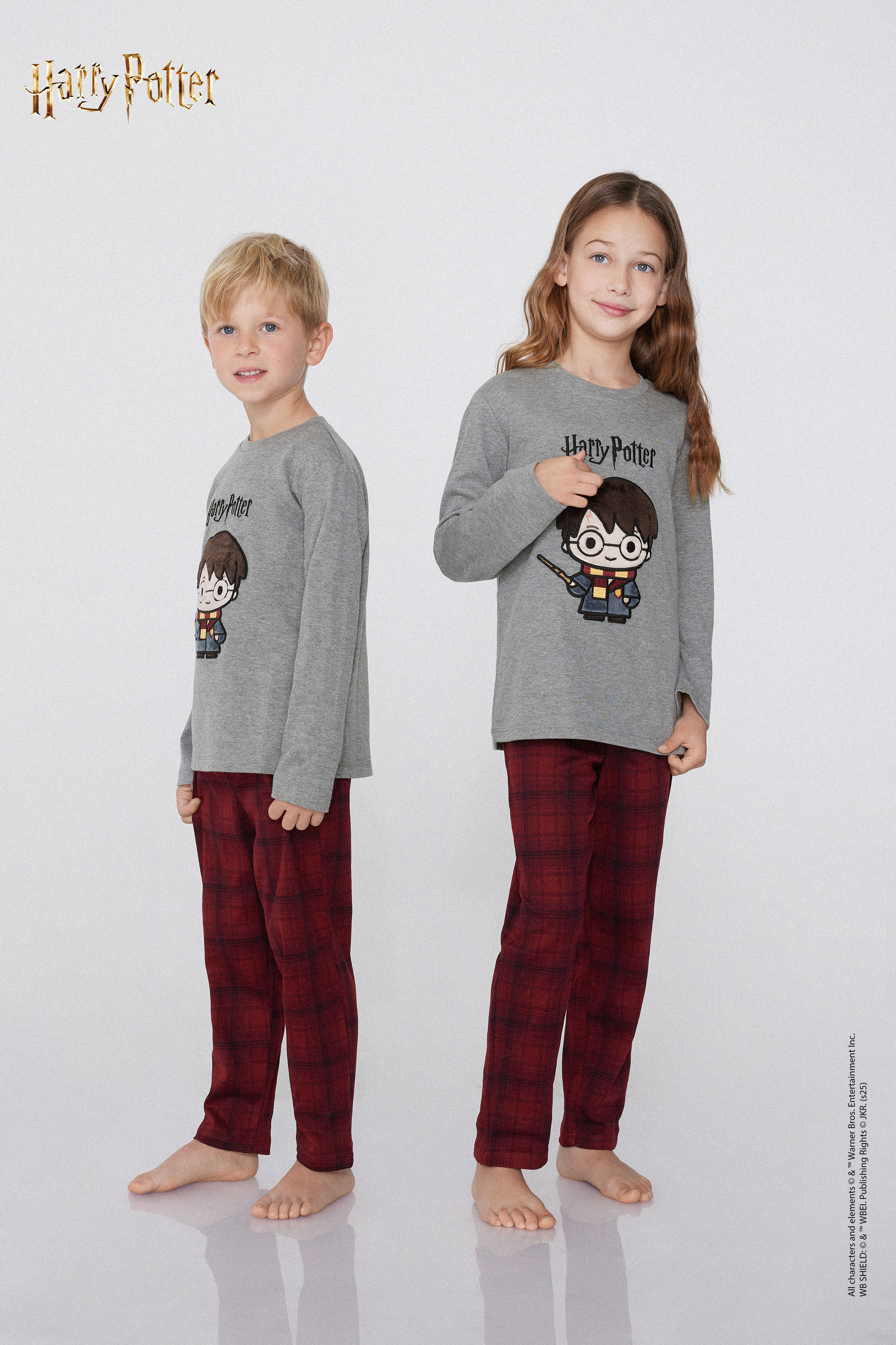 Kids' Unisex Harry Potter Long Cotton Pyjamas