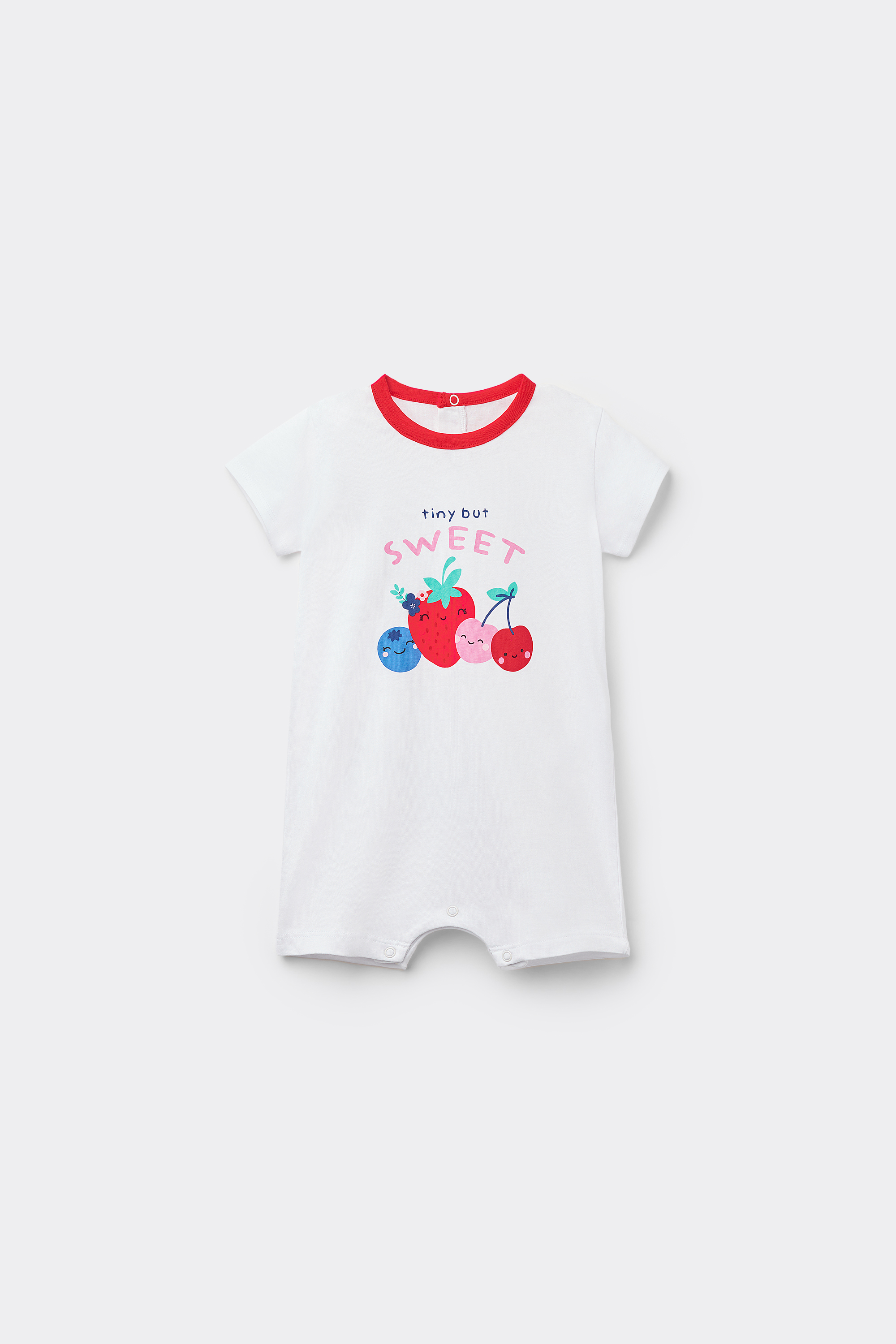 Salopetă Scurtă Bebeluși M&acirc;necă scurtă Bumbac