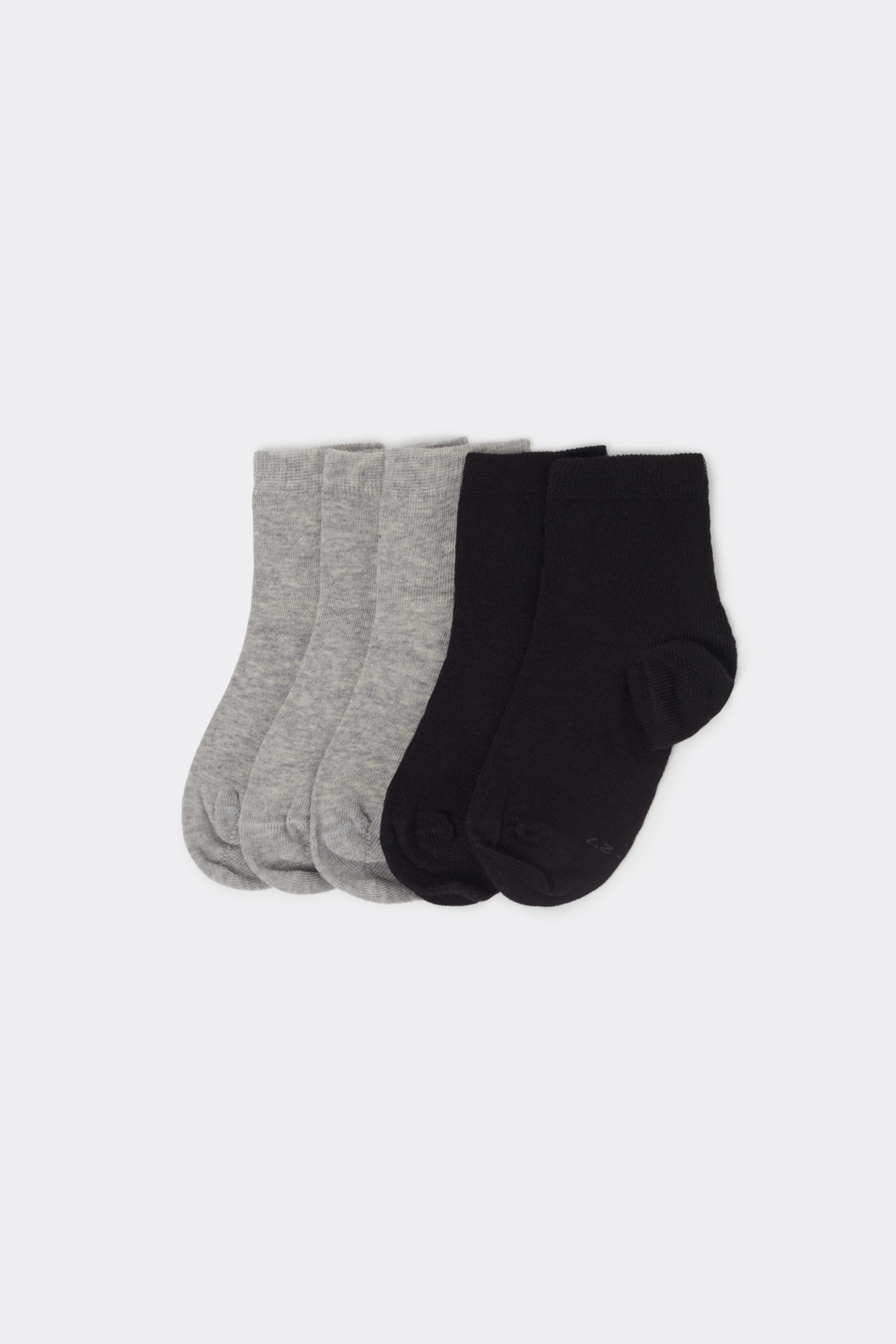 5 Pairs of Kids' Unisex Short Light Cotton Socks