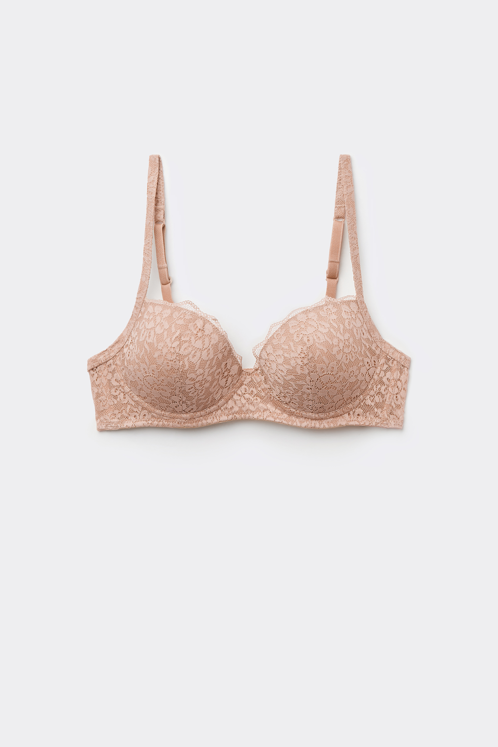 Wien Recycled Lace Lightly Padded Balconette Bra