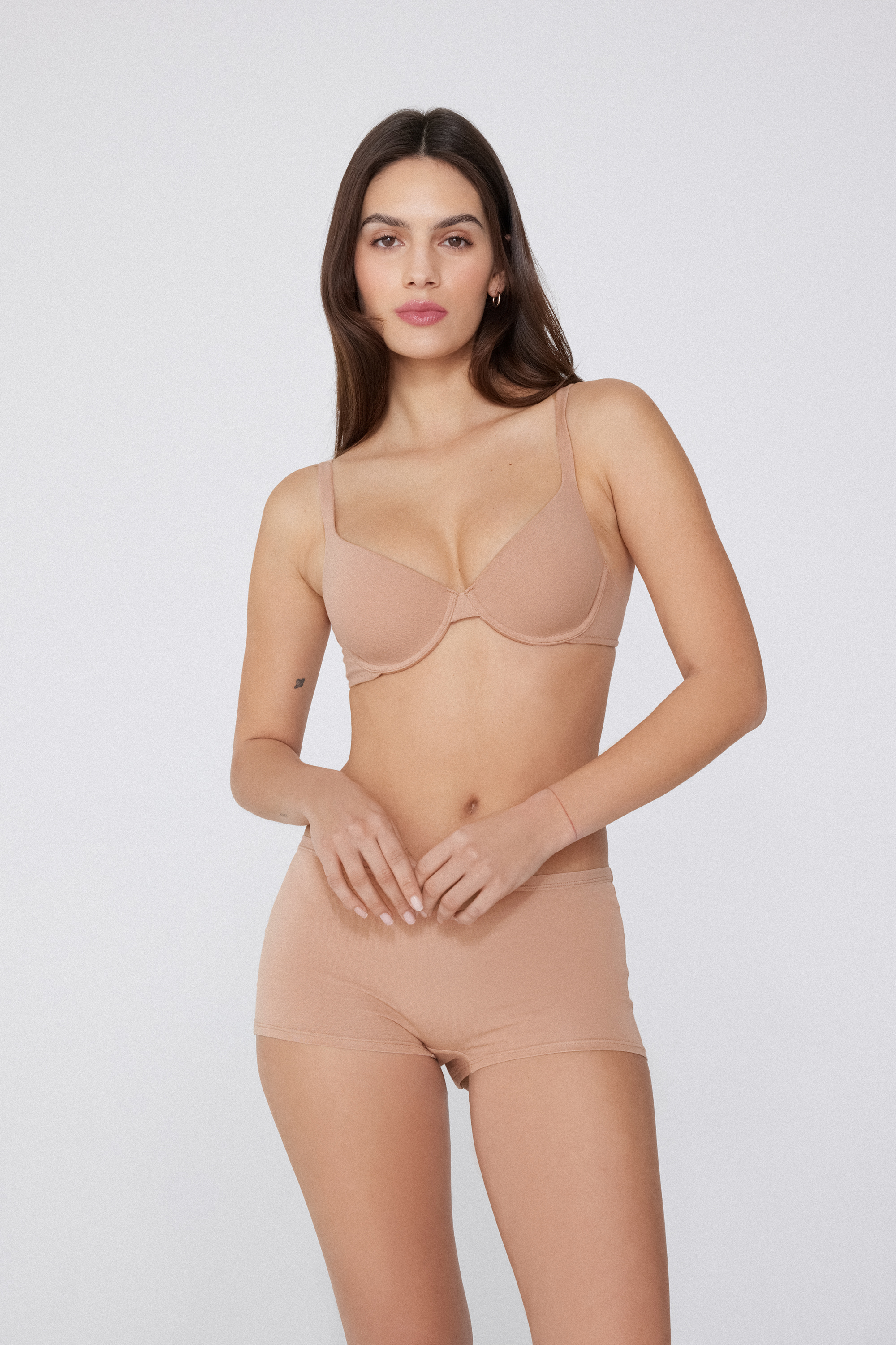 Athens Organic Cotton Push-Up Bra