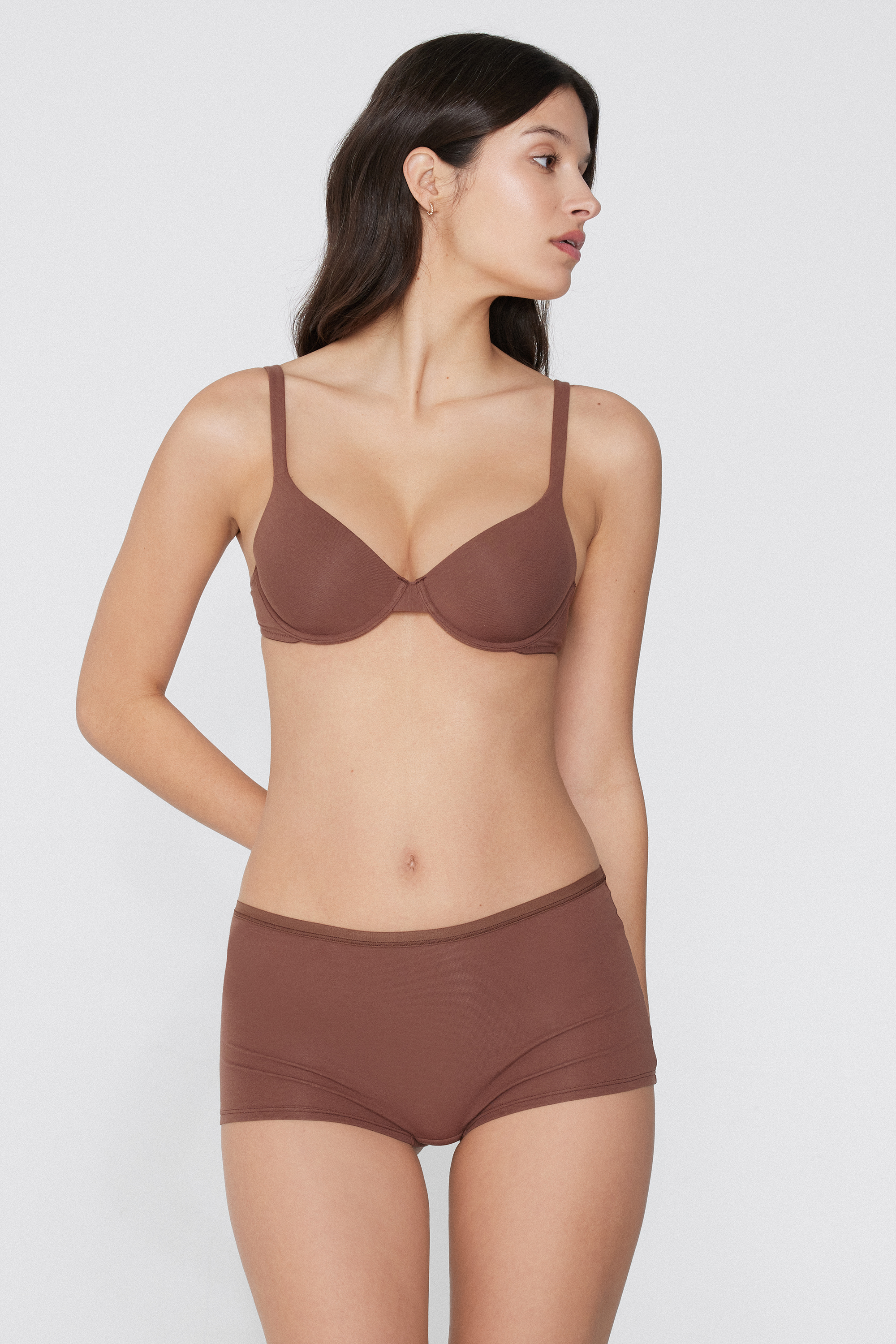 Athens Organic Cotton Push-Up Bra