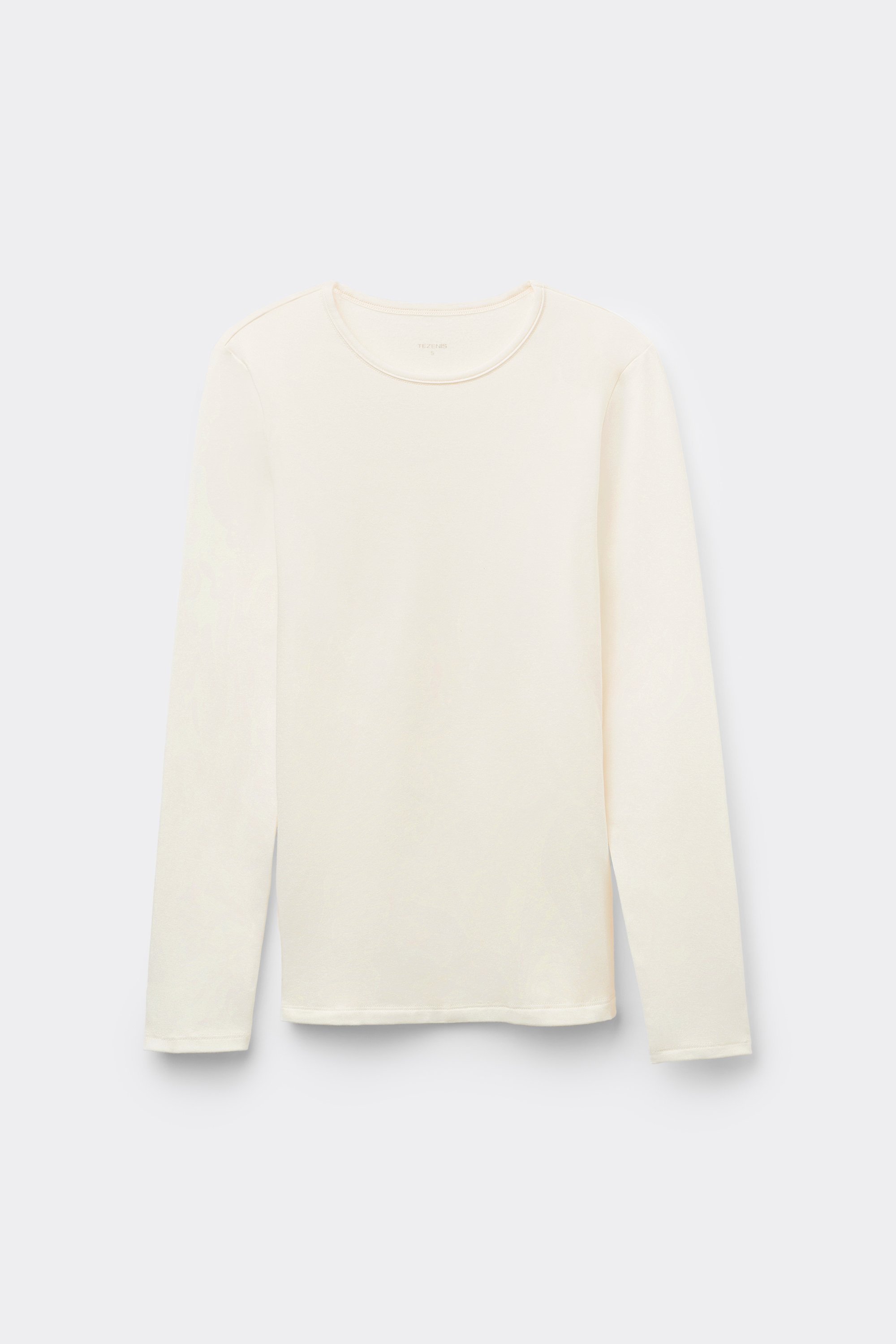 Thermal Modal and Cotton Crew-Neck Top
