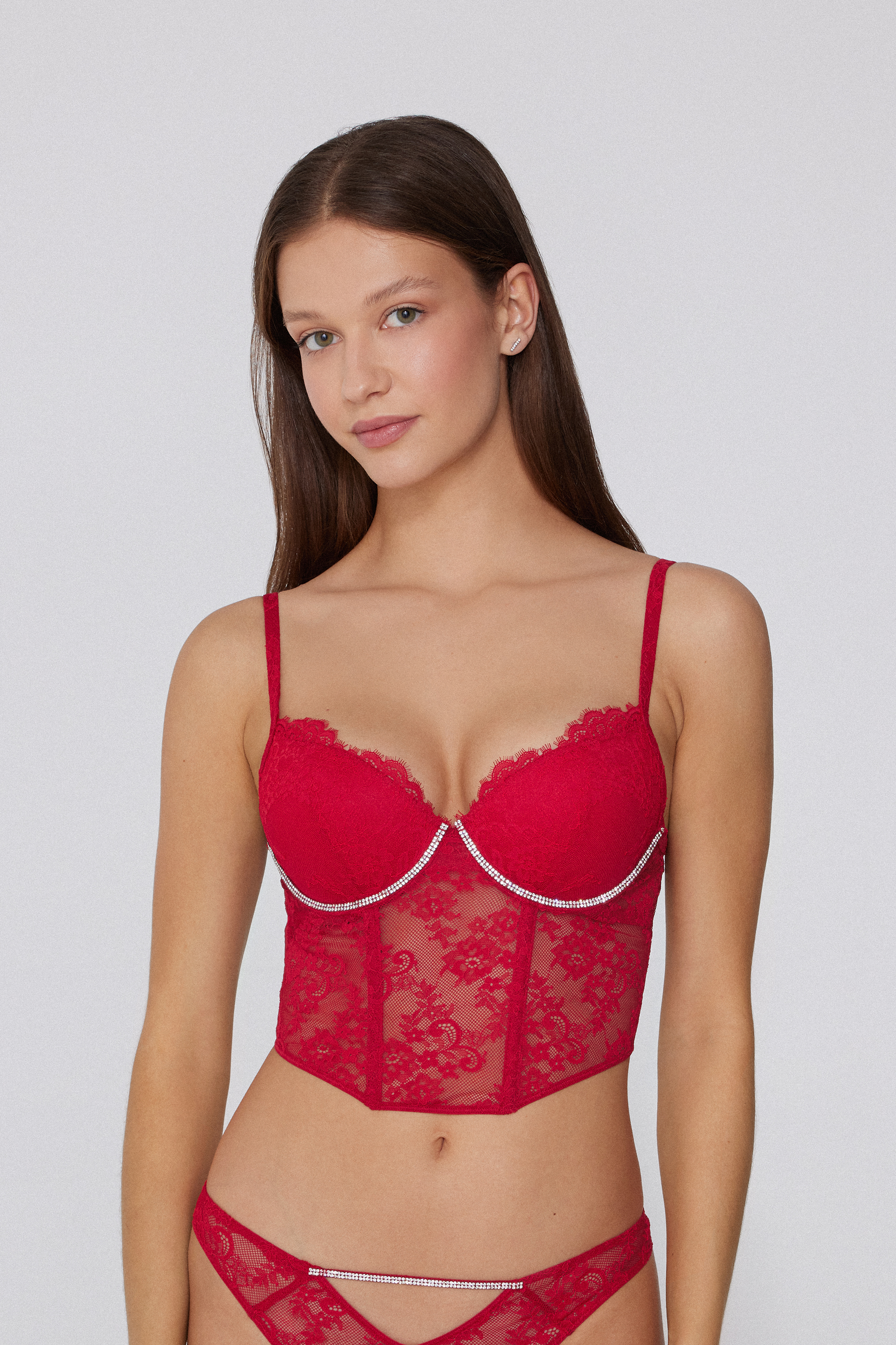 Precious Spark Push-Up Bra Top