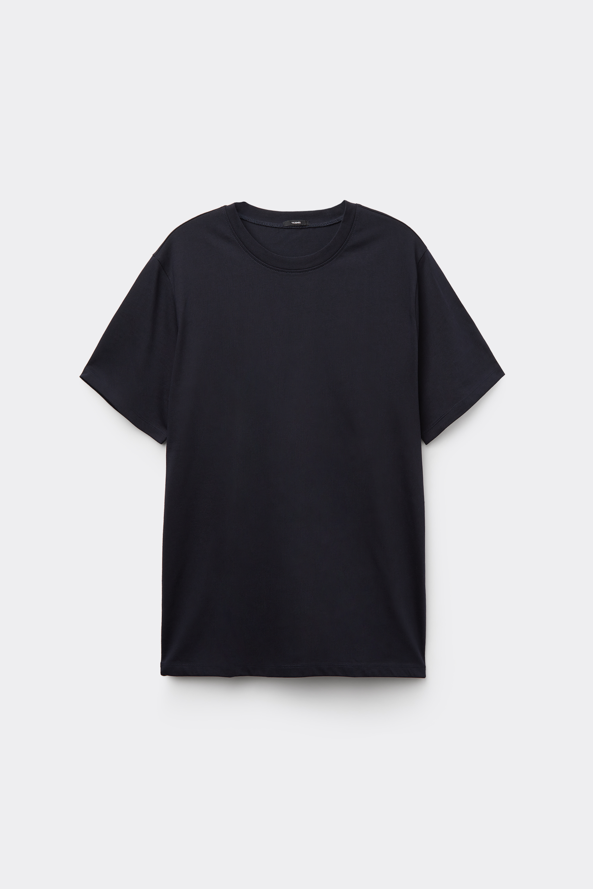 Koszulka z Okrągłym Dekoltem, z Bawełny 100%