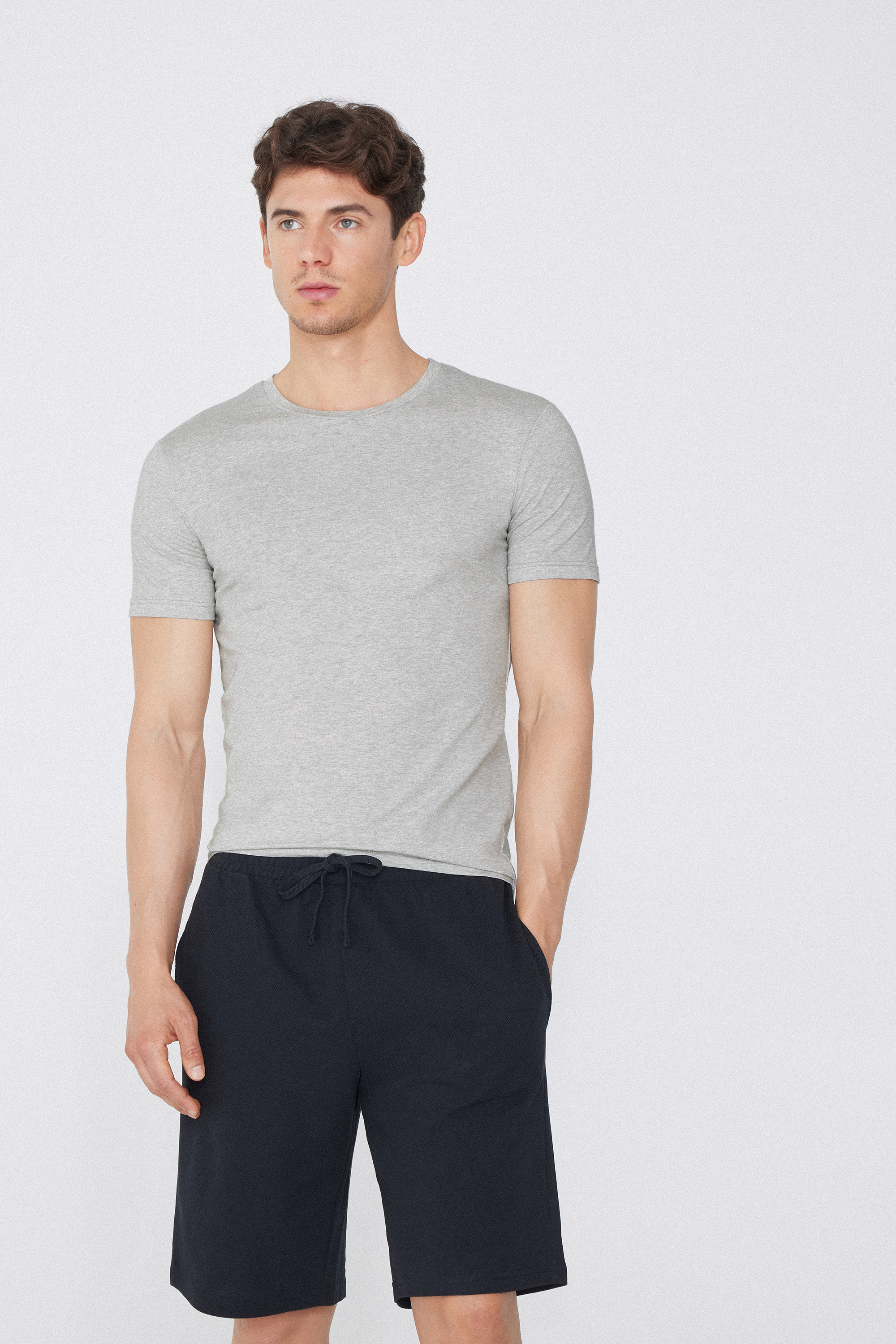 Organic Stretch Cotton T-shirt