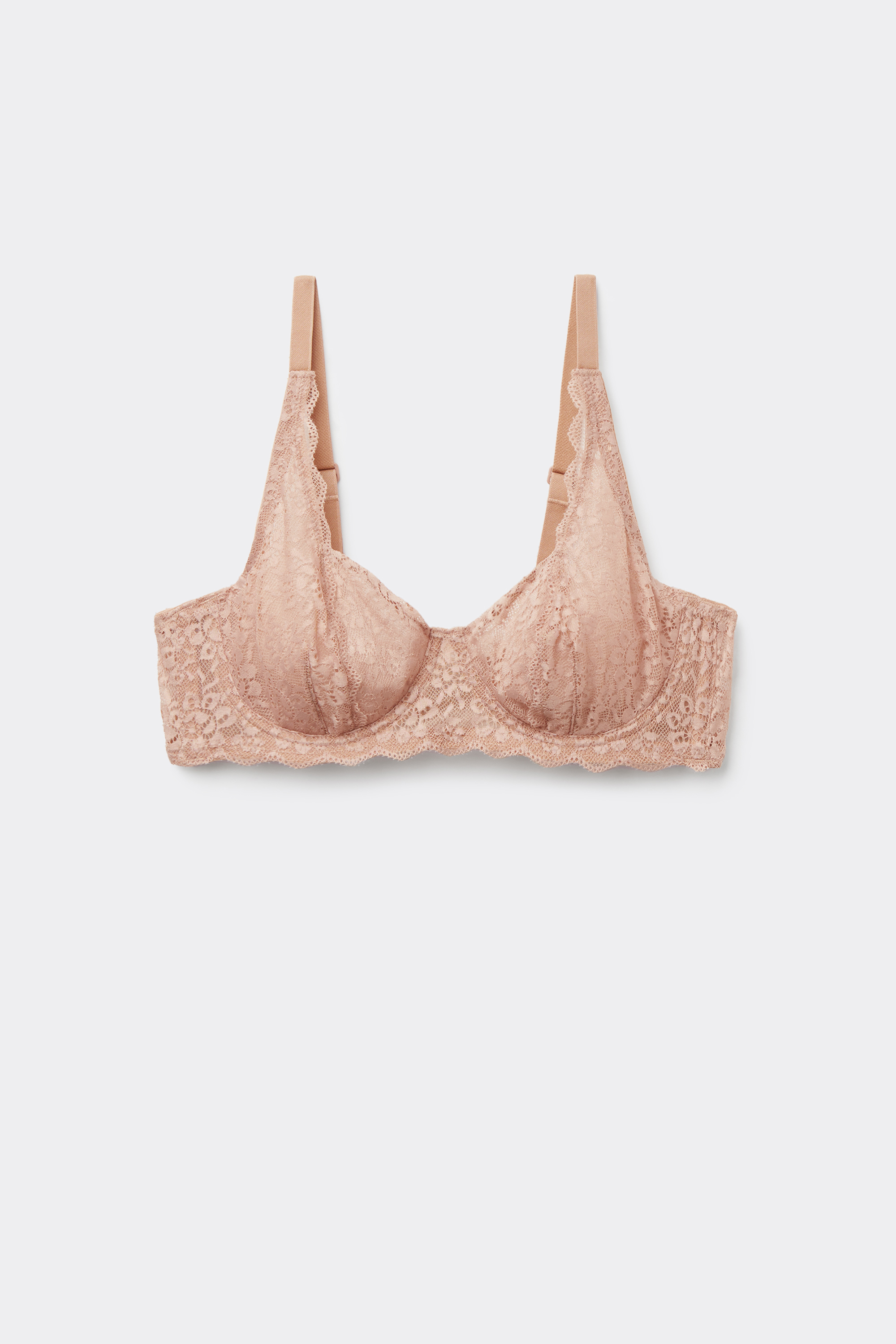 Paris Recycled Lace Unpadded Balconette Bra