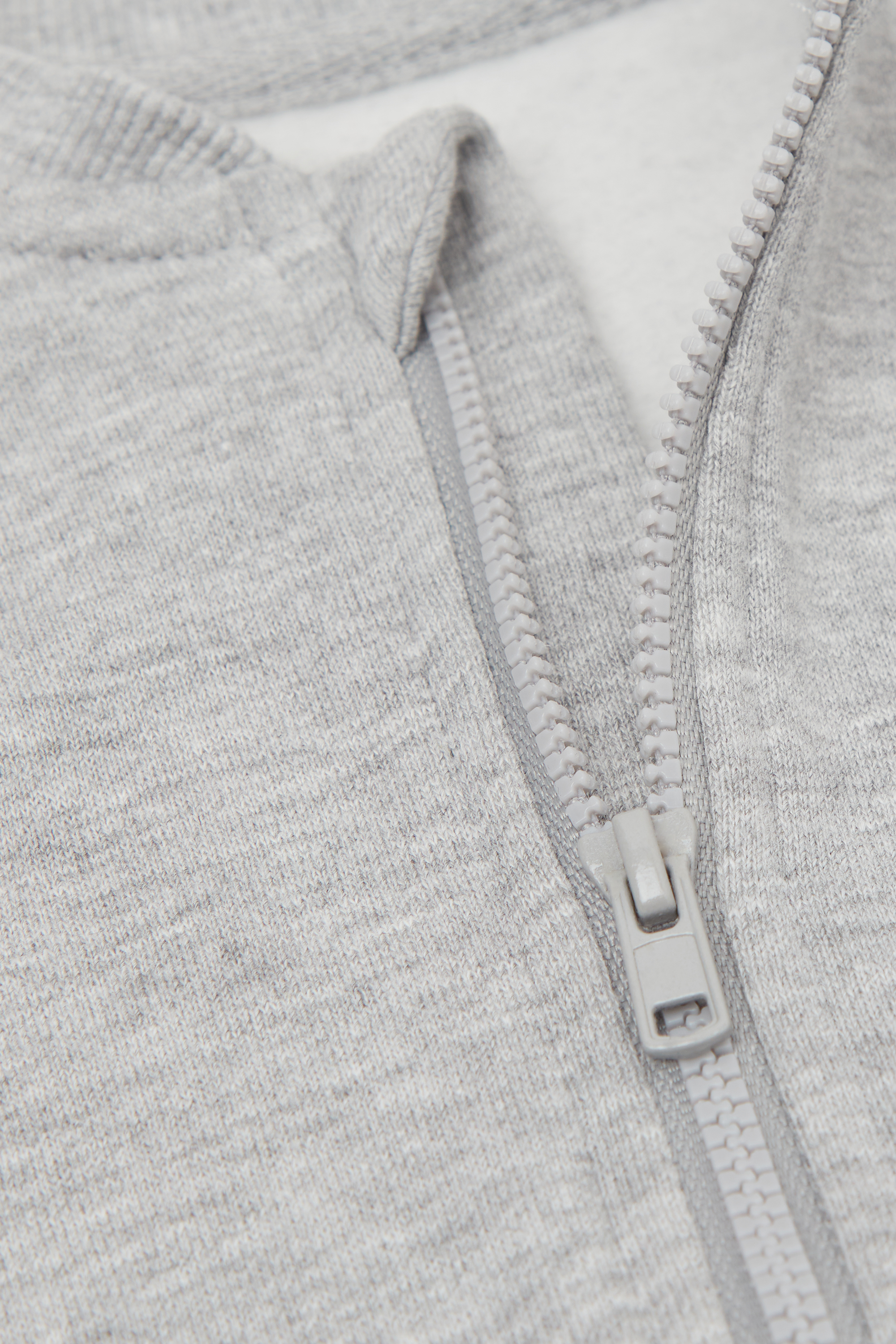 Baby Heavy Cotton Sweatshirt with Zip