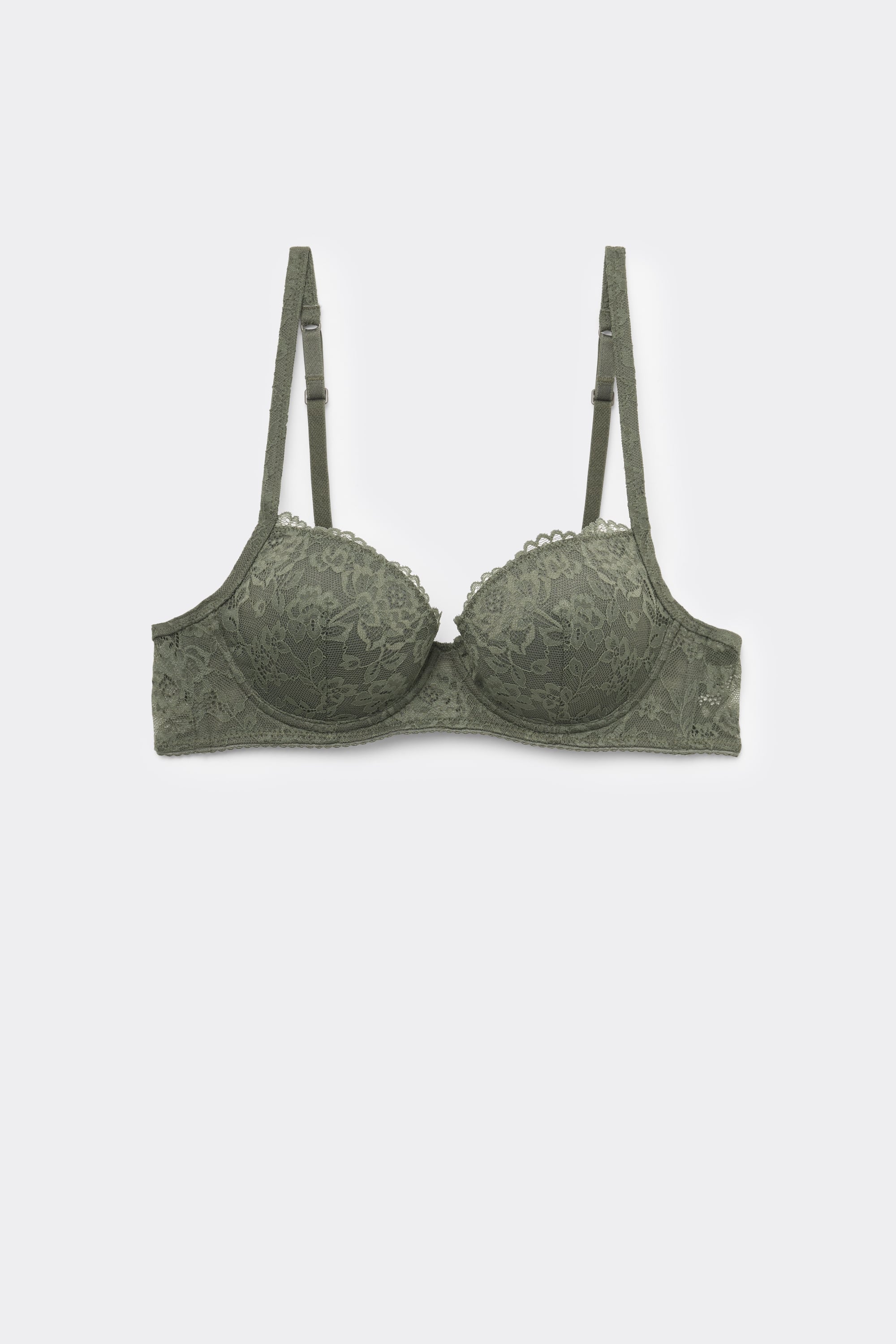 Wien Recycled Lace Slightly Padded Balconette Bra