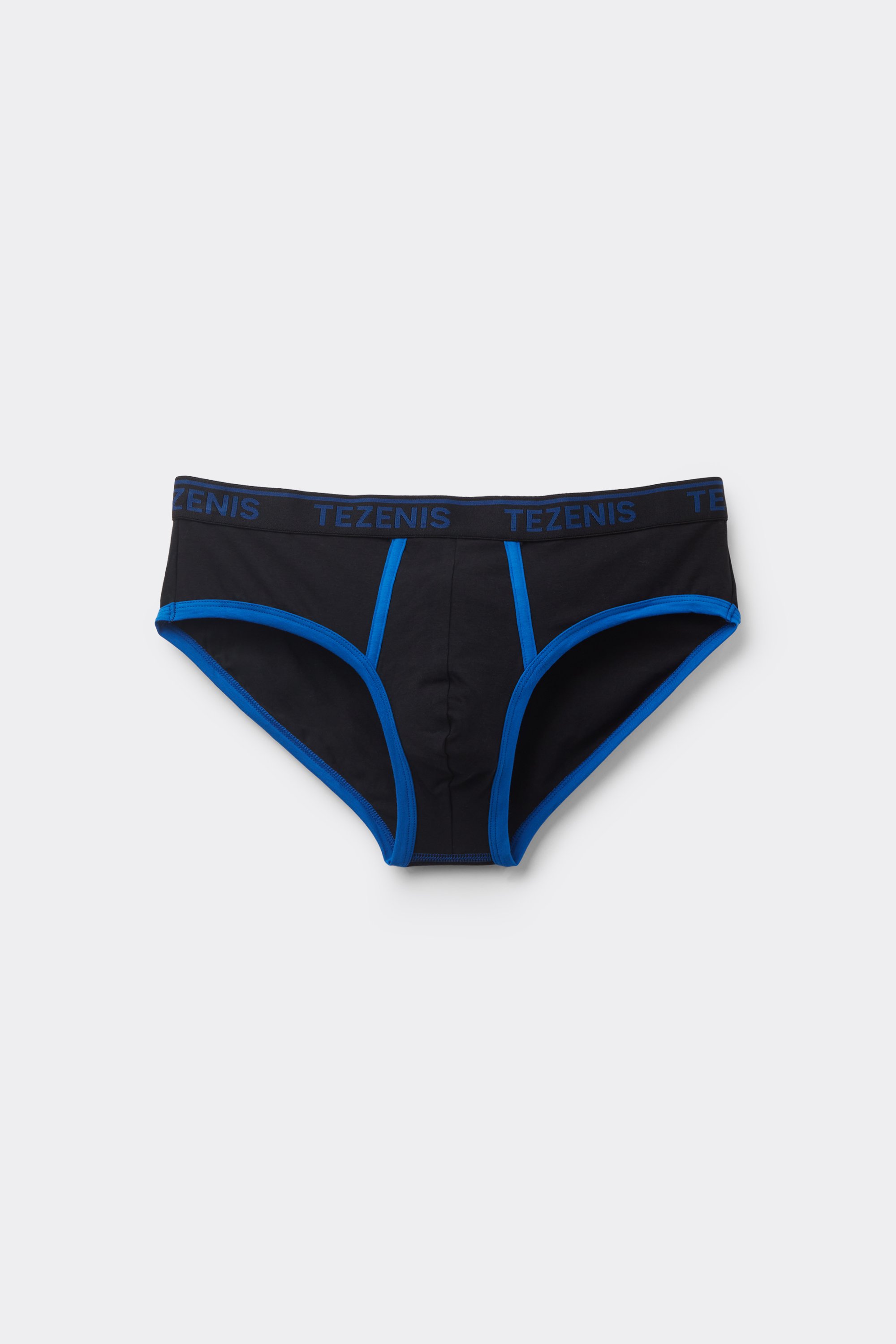 Organic Cotton Logo Briefs with Contrasting Edging