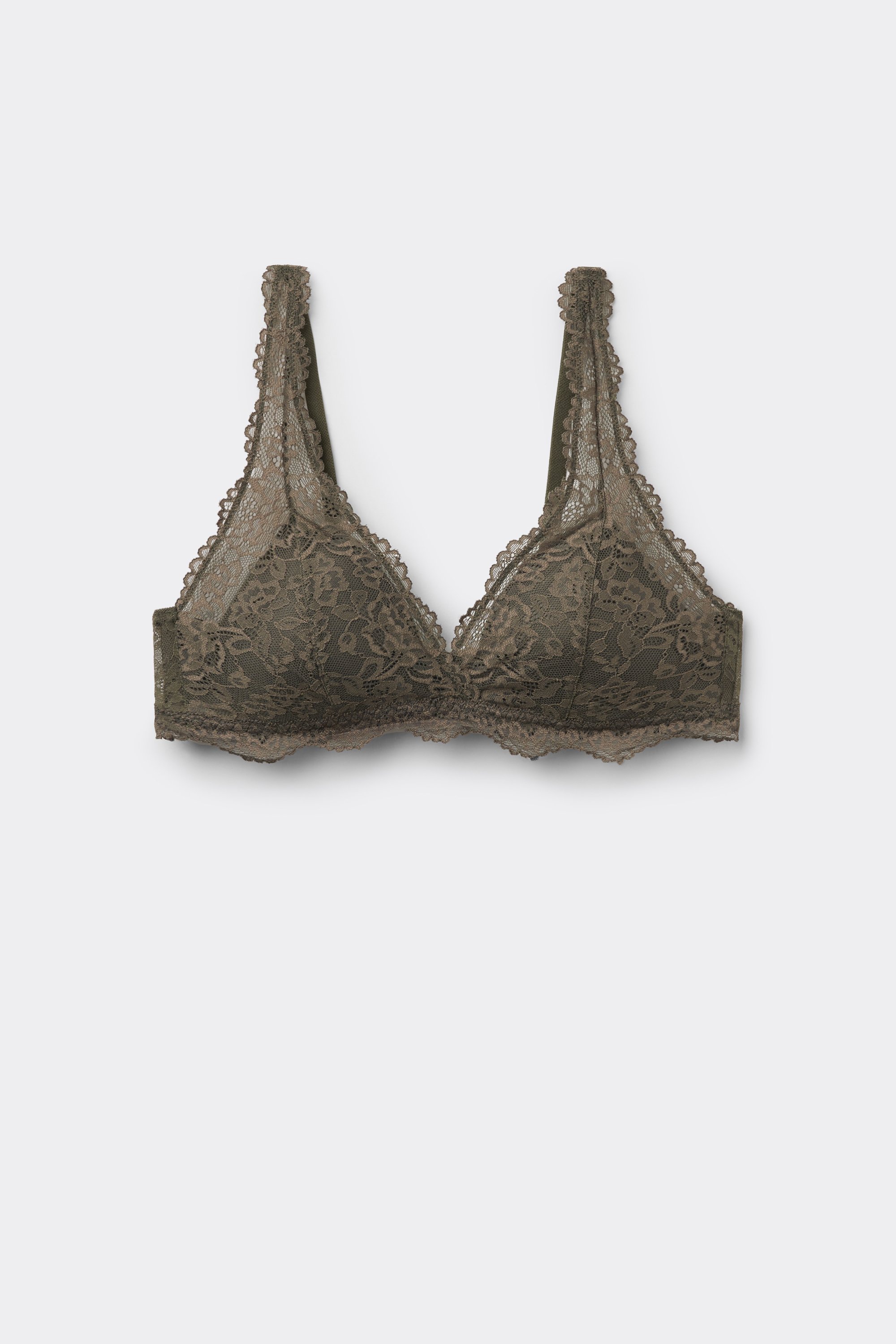 Havana Recycled Lace Triangle Bra