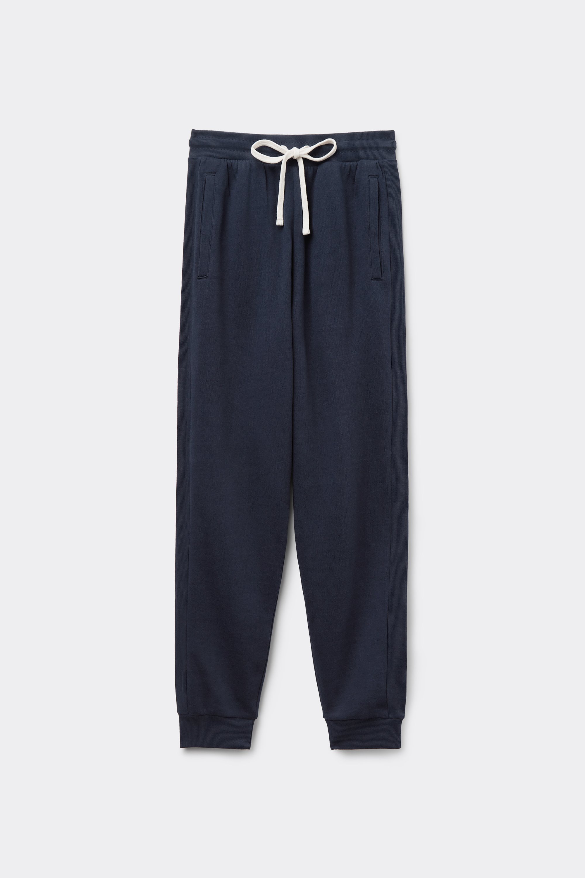 Pantaloni Felpa Pesante con Coulisse e Tasche