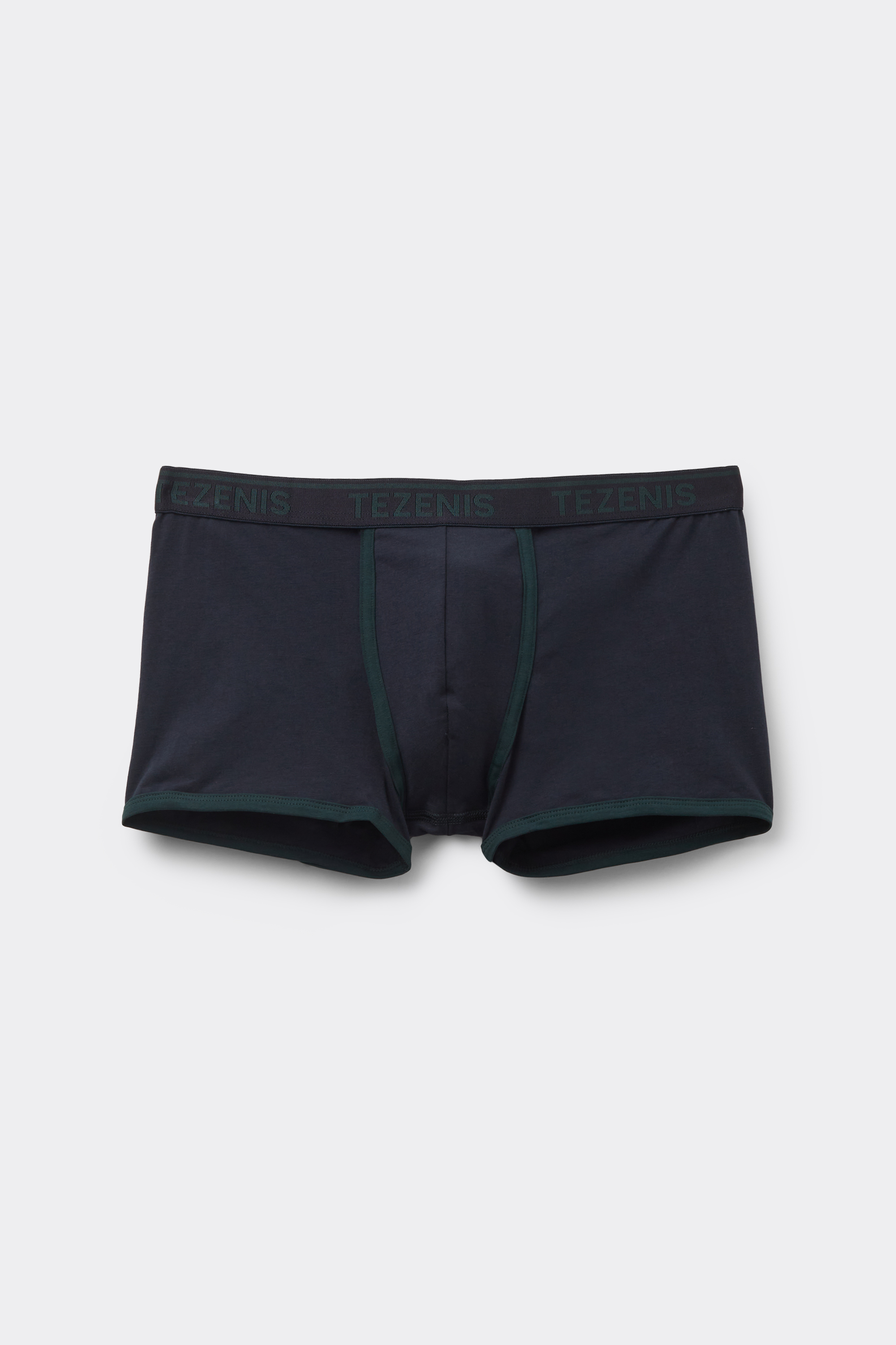Organic Cotton Logo Boxer Briefs with Contrasting Edging