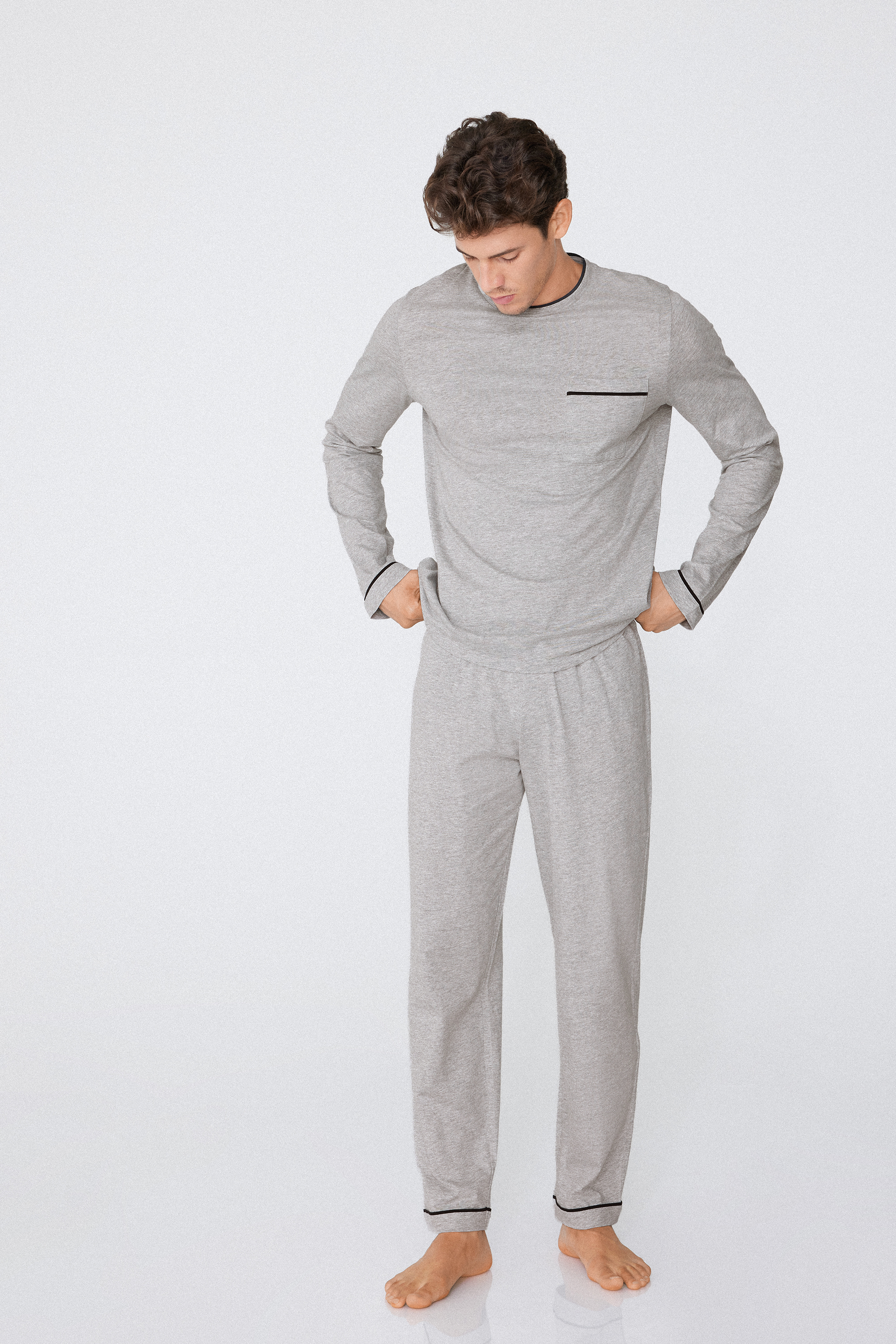 Pijama Llarg Home de Cot&oacute; Rivet