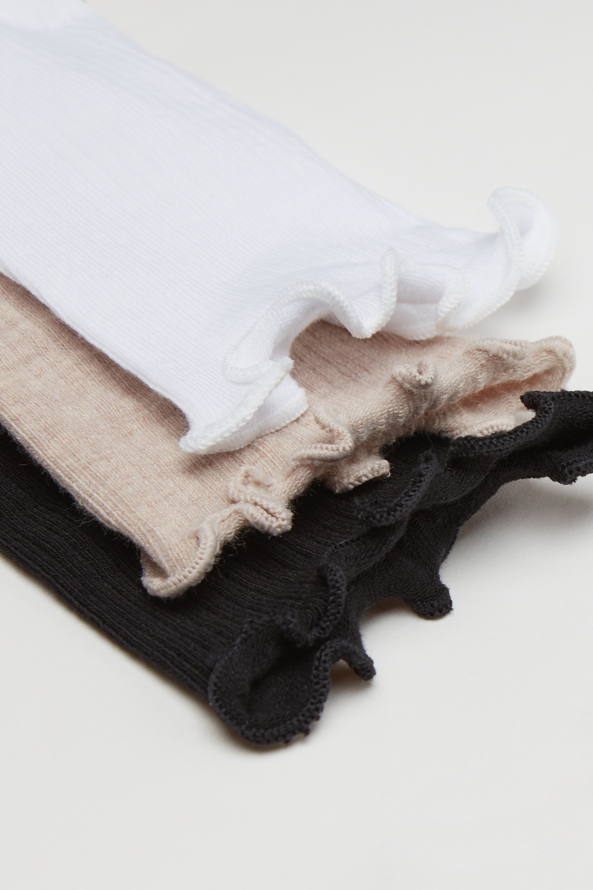 3 P&aacute;r R&ouml;vid Sz&aacute;r&uacute; Női Pamut Zokni Hull&aacute;mos Szeg&eacute;llyel