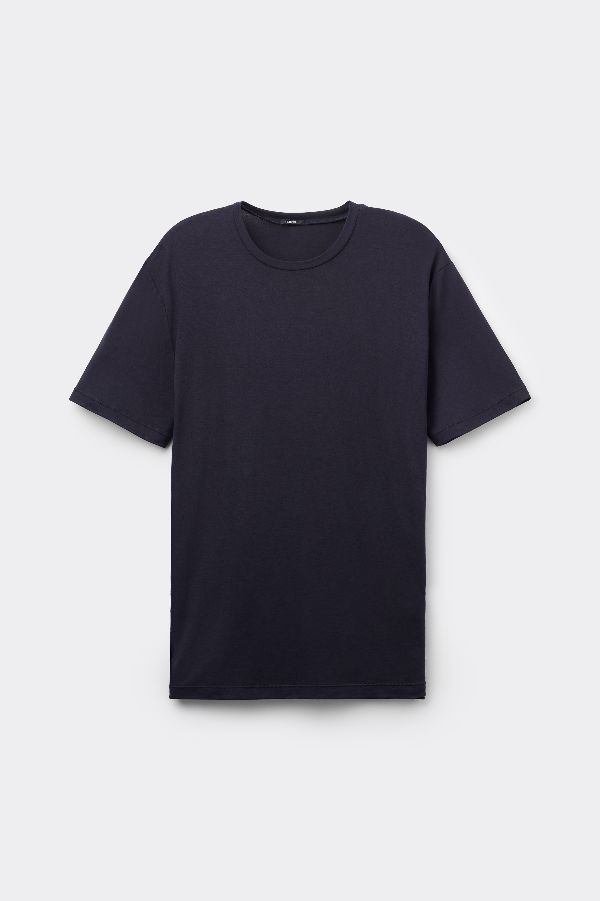 Viscose Crew-Neck T-Shirt