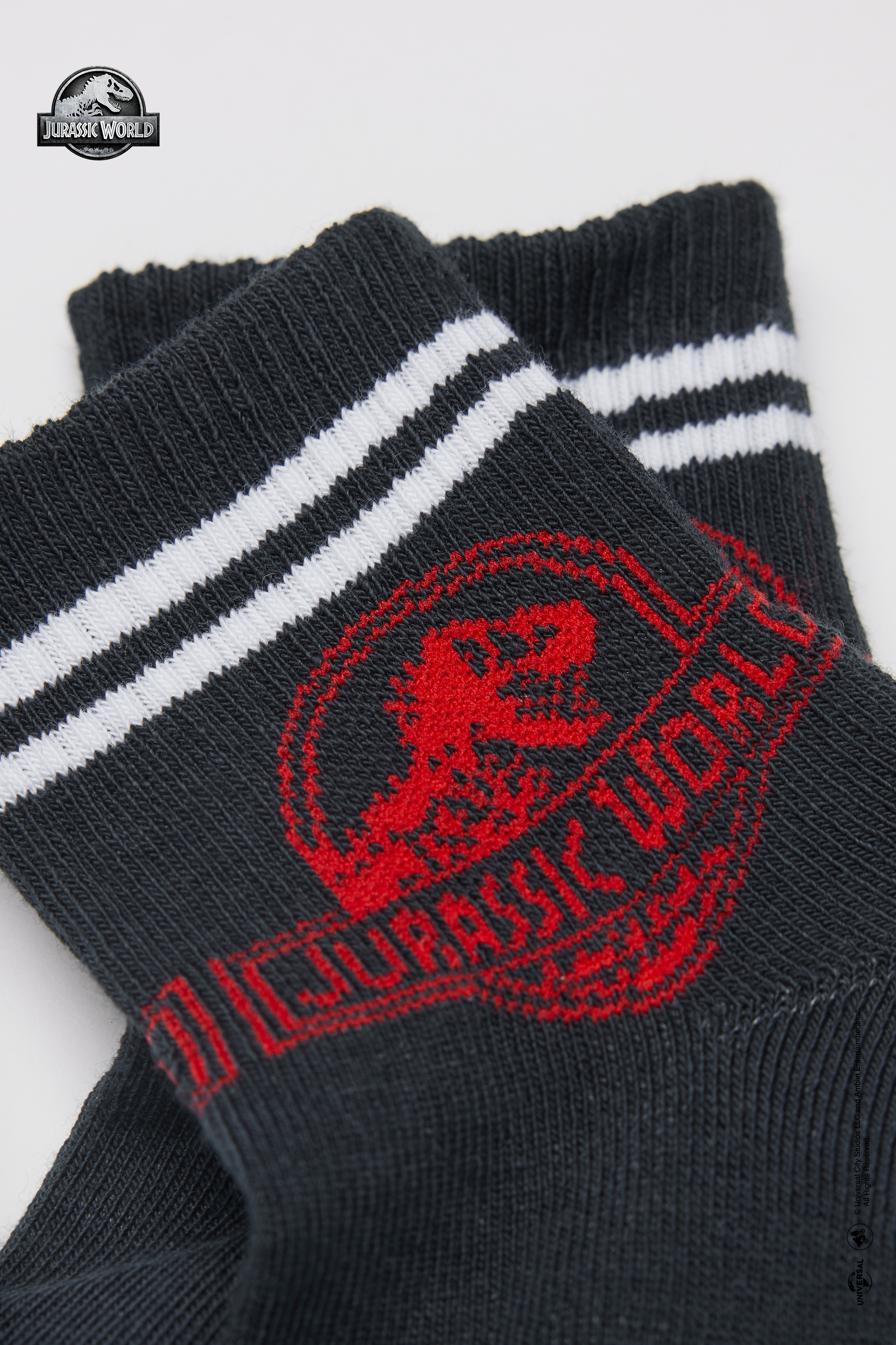 Chlapčensk&eacute; N&iacute;zke &Scaron;portov&eacute; Ponožky Jurassic World