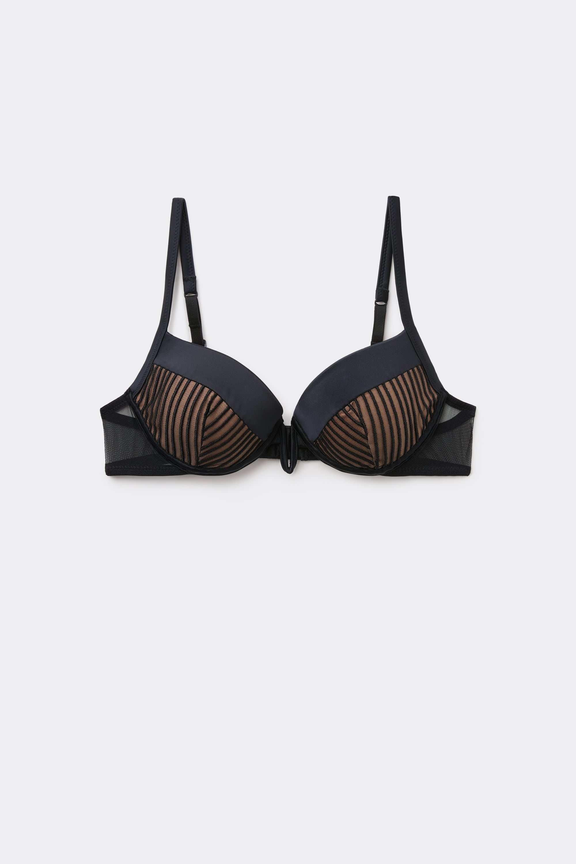 Athens Sheer Lines Push-Up Bra