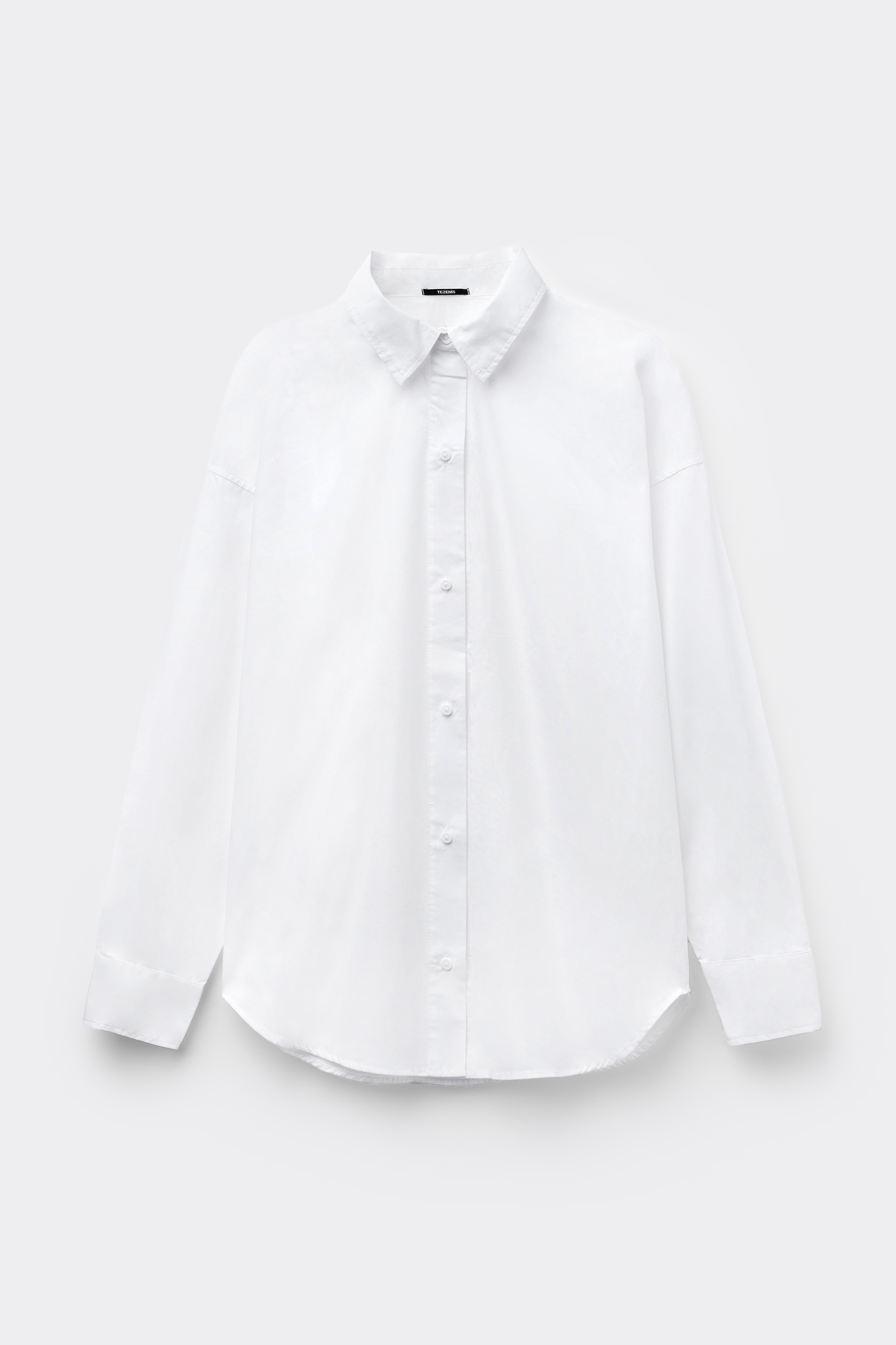 Long-Sleeved Cotton Shirt